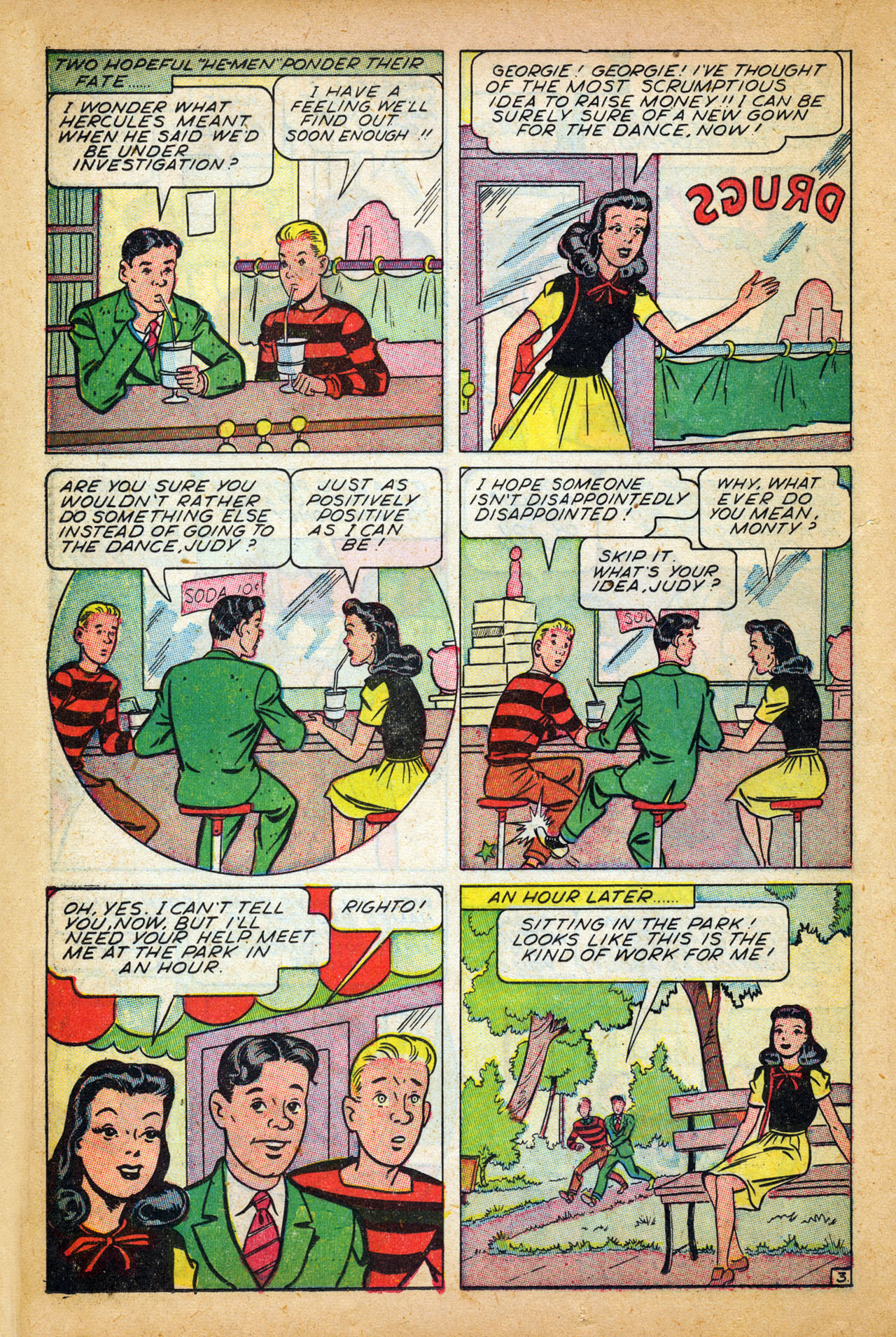 Read online Georgie Comics (1945) comic -  Issue #8 - 34