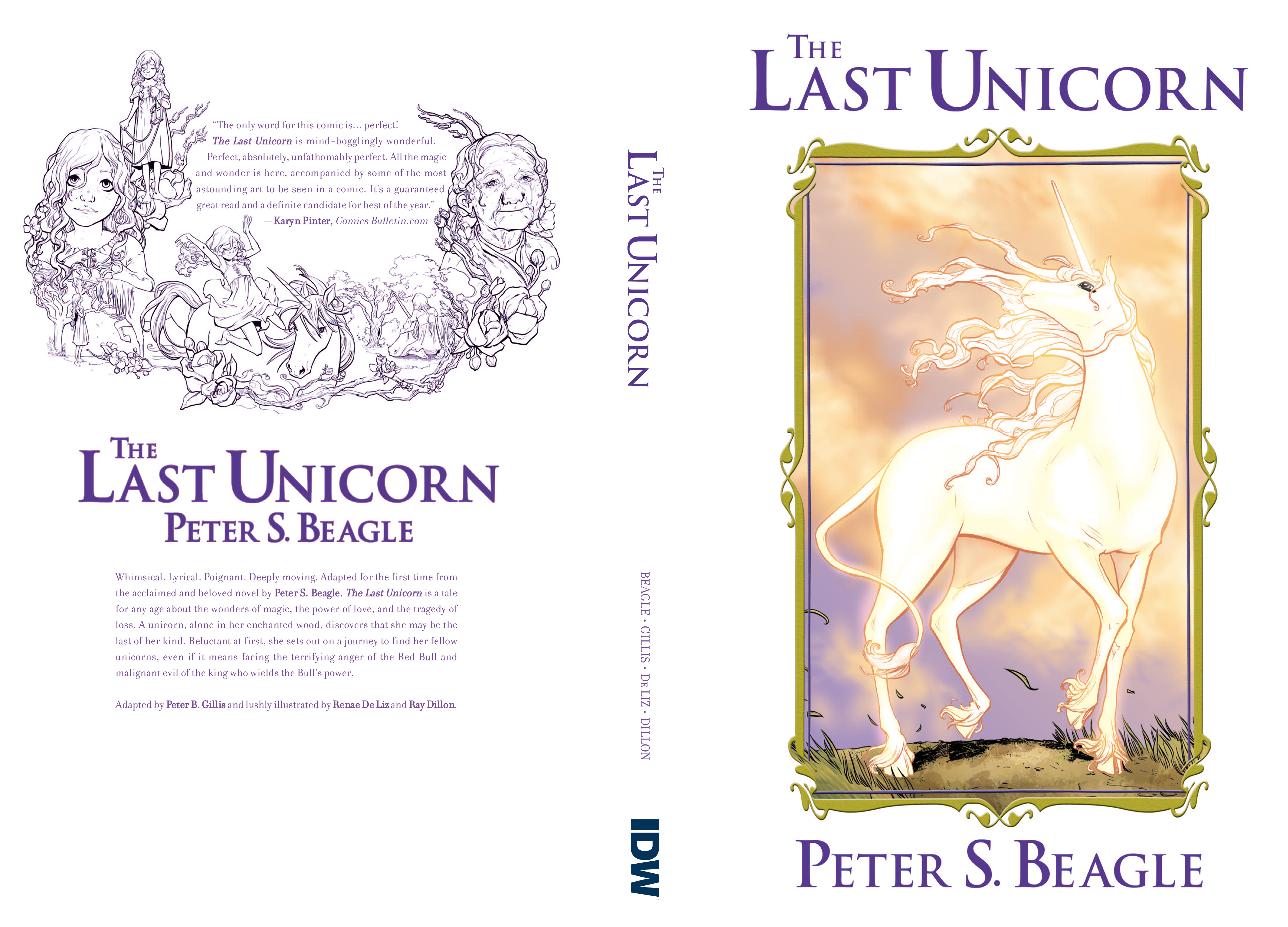 Read online The Last Unicorn comic -  Issue # TPB - 1