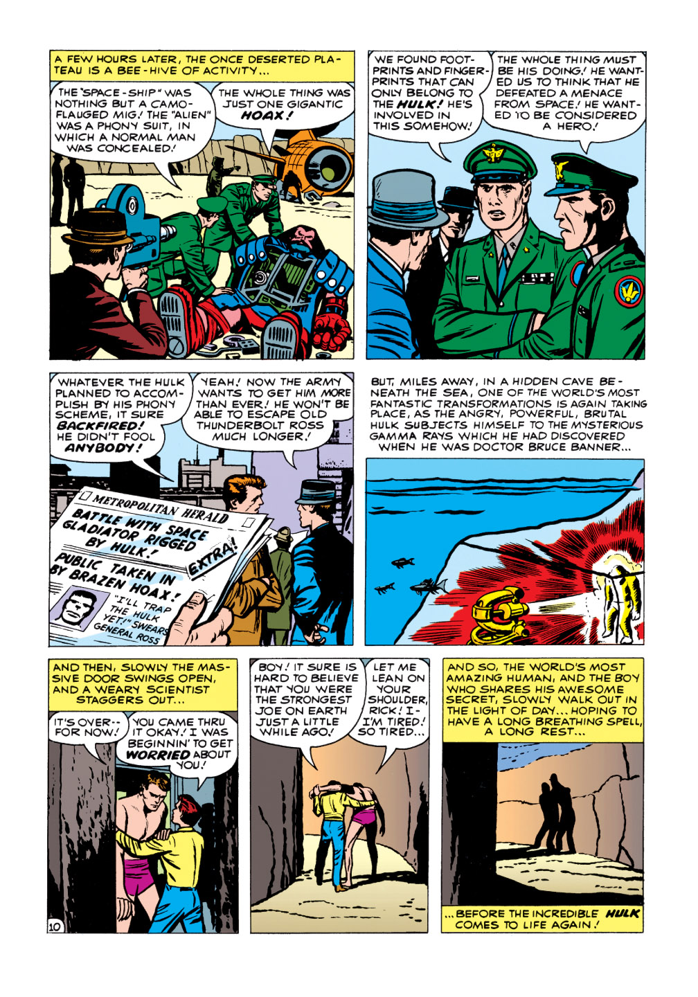 Read online Marvel Masterworks: The Incredible Hulk comic -  Issue # TPB 1 (Part 2) - 3