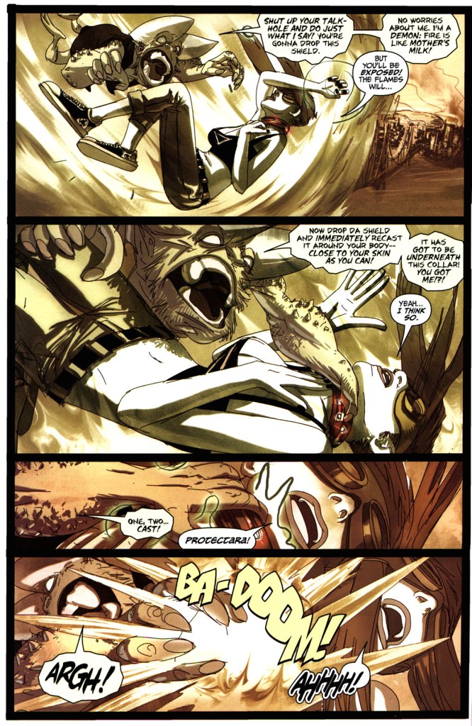 Read online Strange Girl comic -  Issue #3 - 4