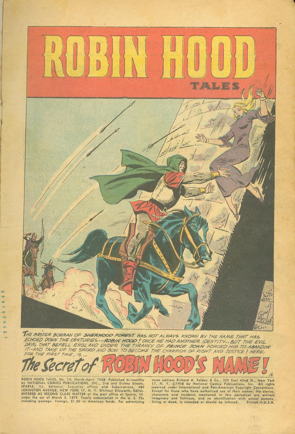 Read online Robin Hood Tales comic -  Issue #14 - 3