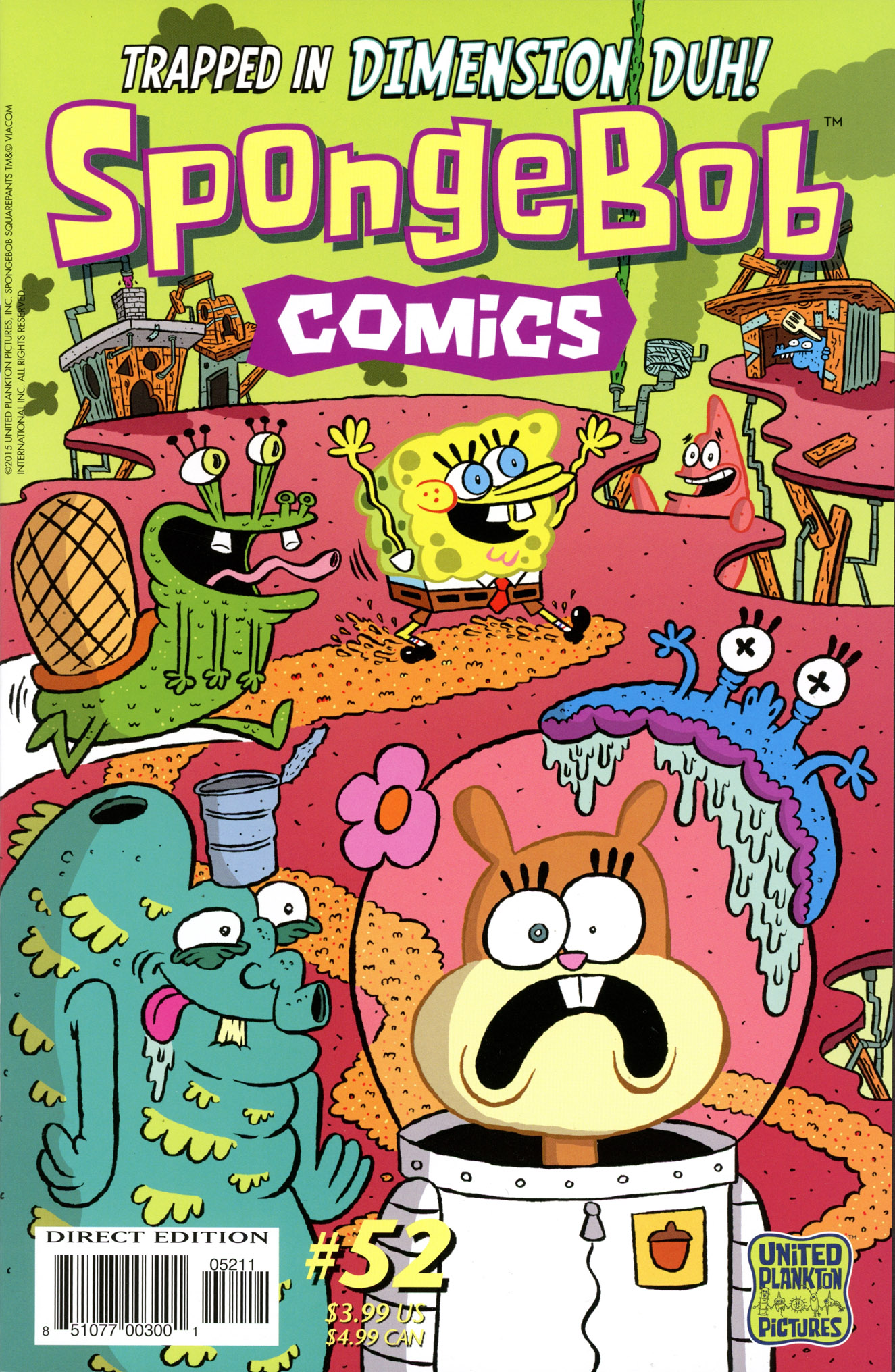 Read online SpongeBob Comics comic -  Issue #52 - 1