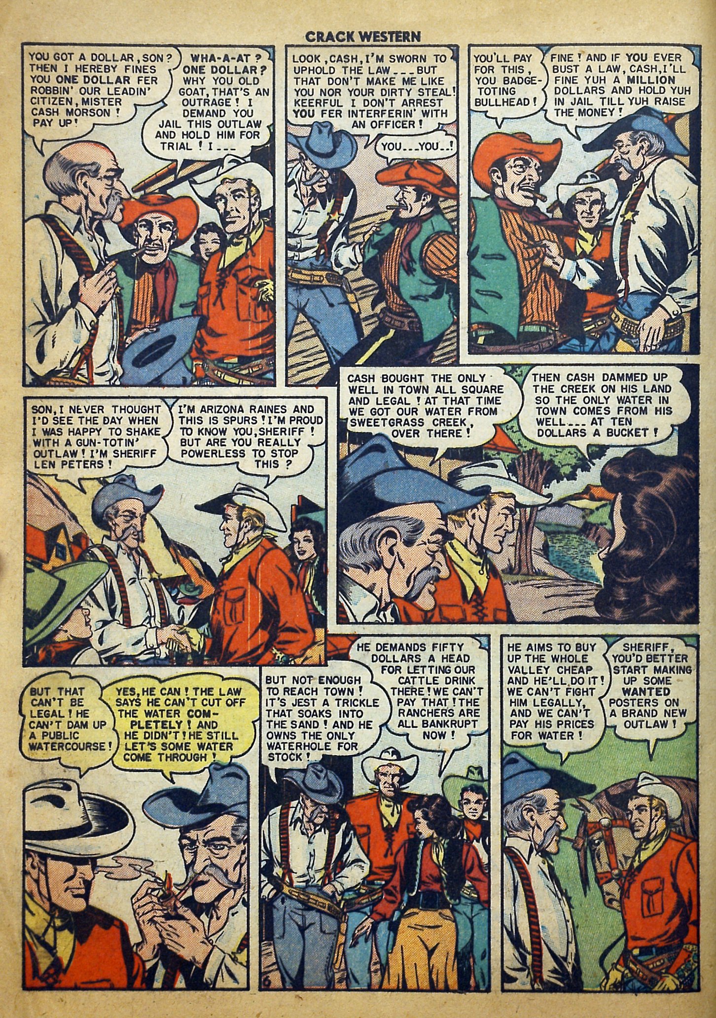 Read online Crack Western comic -  Issue #70 - 8
