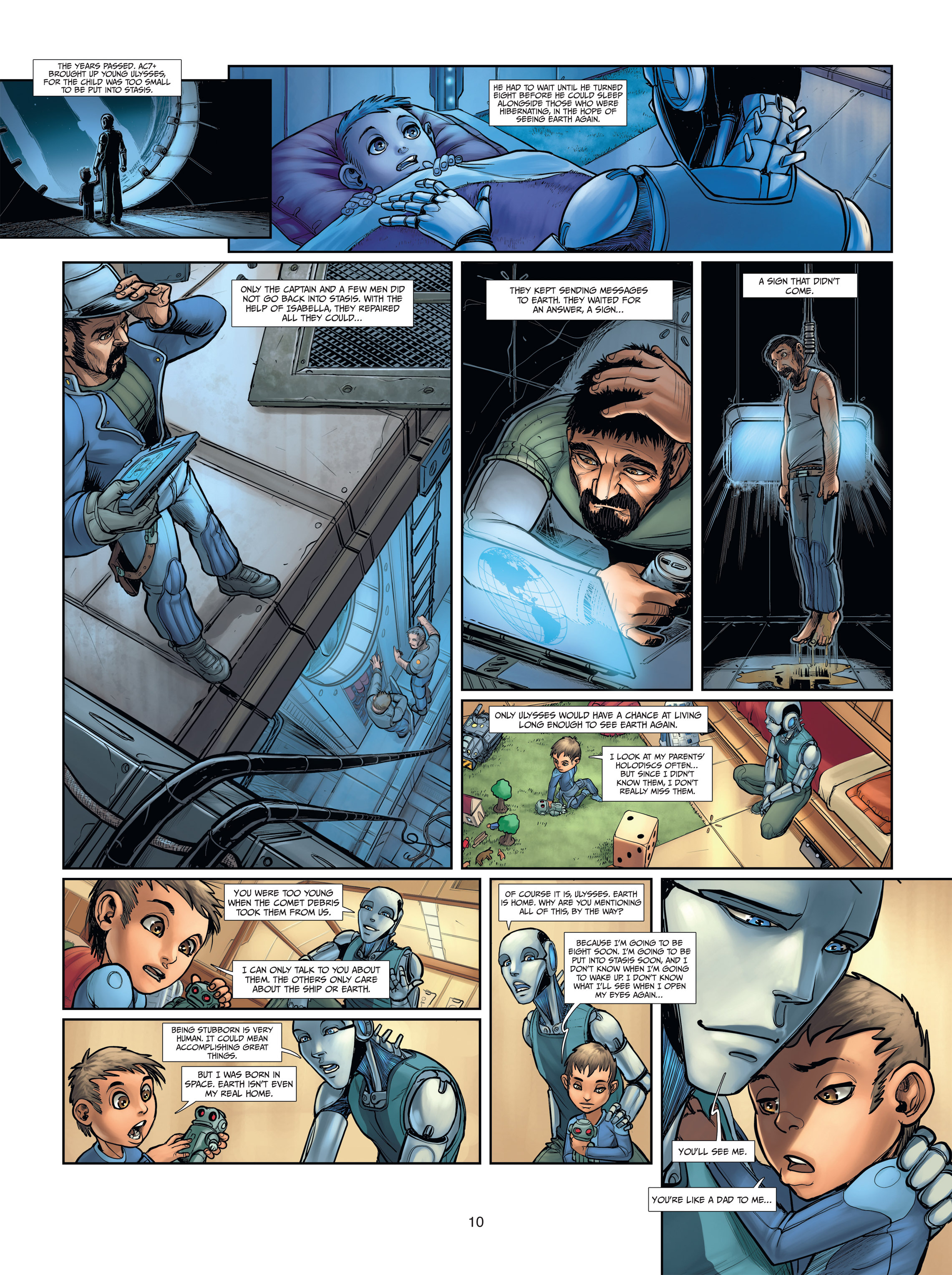Read online Androïds comic -  Issue #2 - 10