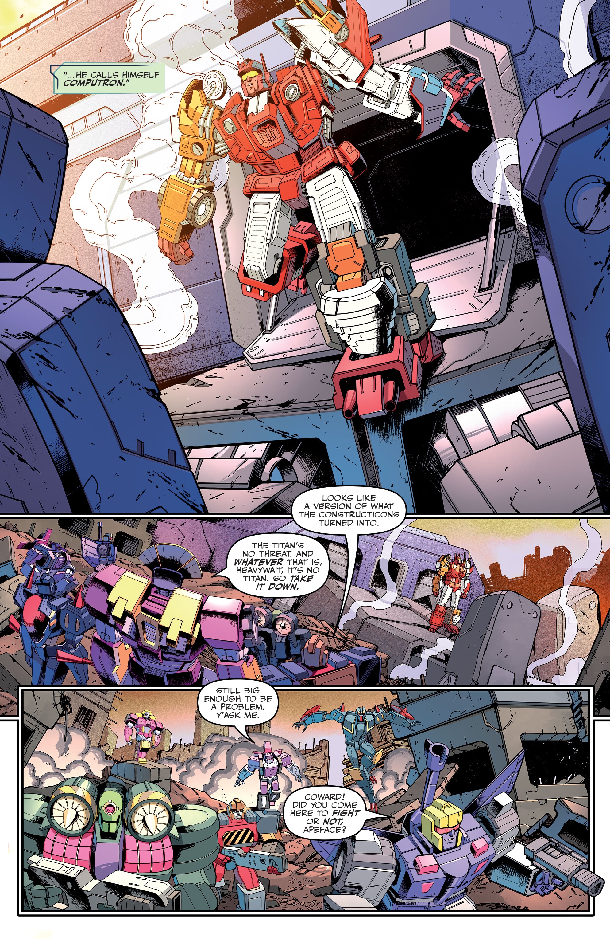 Read online Transformers (2019) comic -  Issue #41 - 7