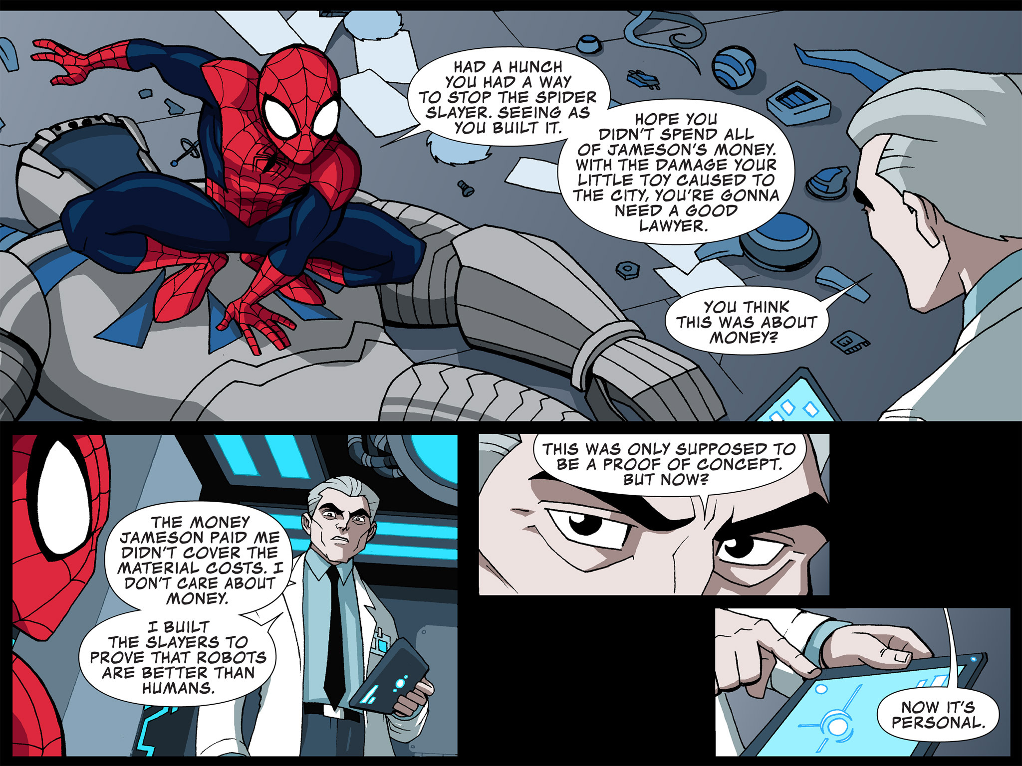 Read online Ultimate Spider-Man (Infinite Comics) (2015) comic -  Issue #4 - 36