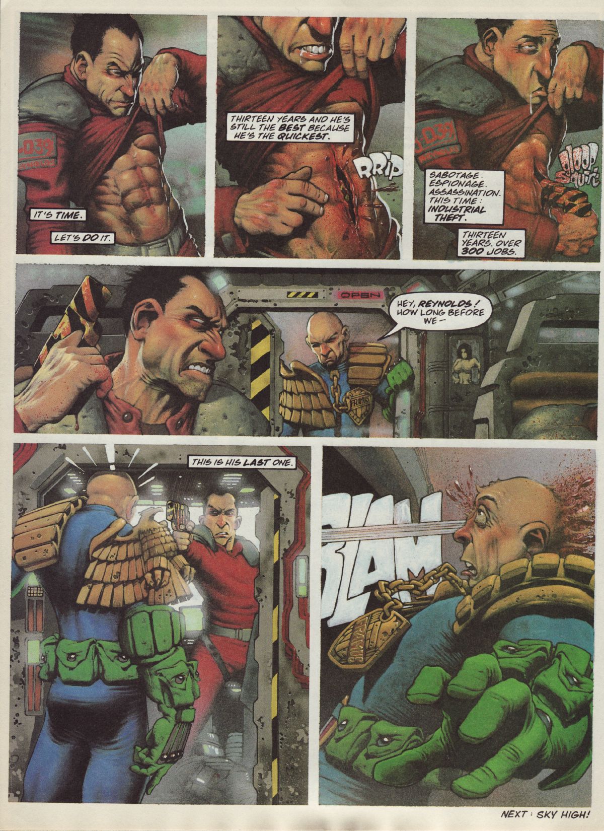 Read online Judge Dredd Megazine (vol. 3) comic -  Issue #20 - 27
