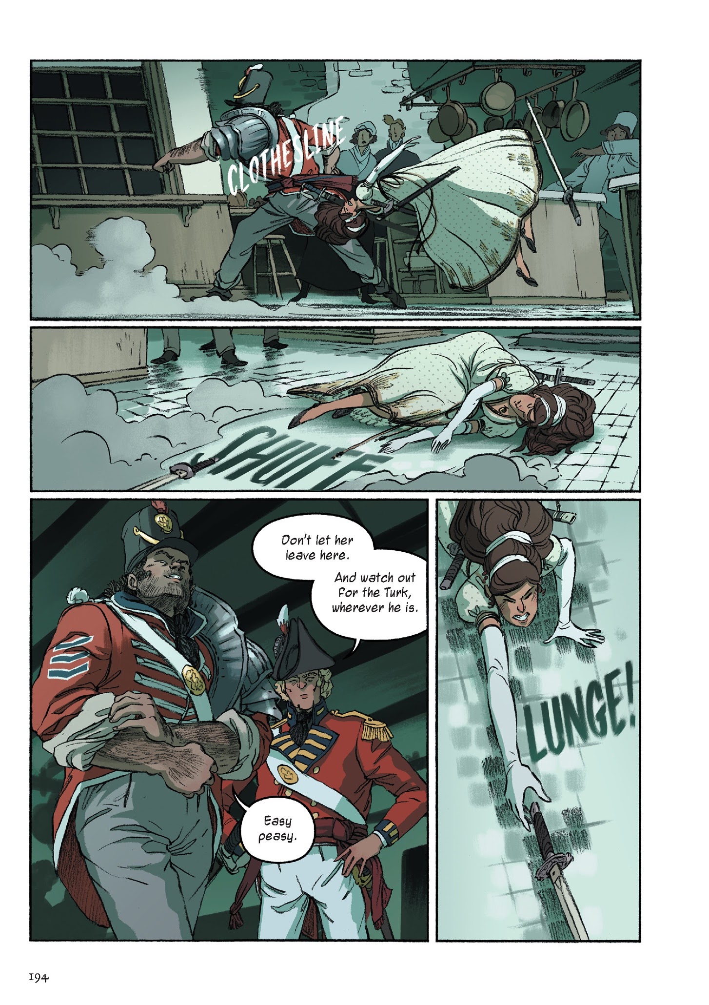 Read online Delilah Dirk and the King's Shilling comic -  Issue # TPB (Part 2) - 92