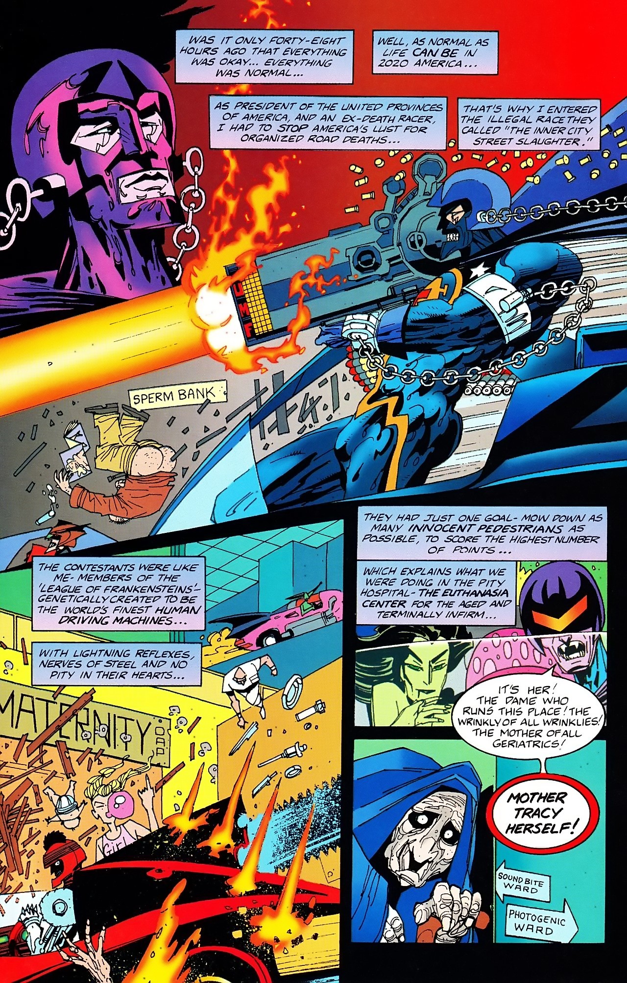 Read online Death Race 2020 comic -  Issue #2 - 4