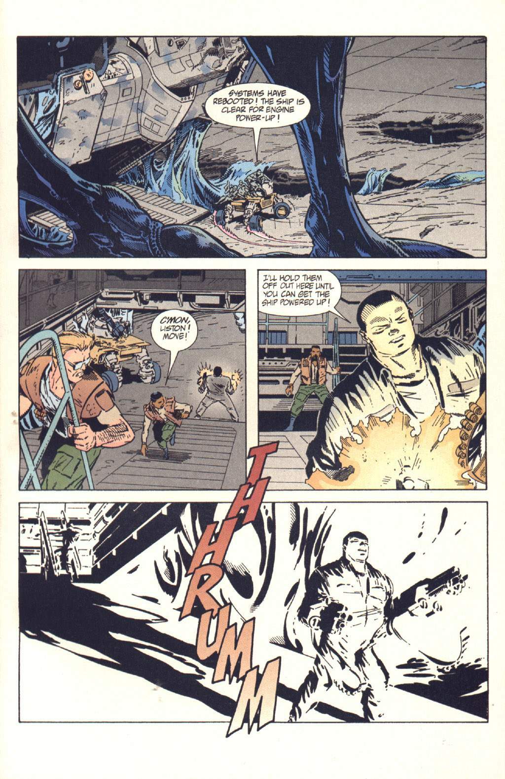 Read online Aliens: Colonial Marines comic -  Issue #10 - 23