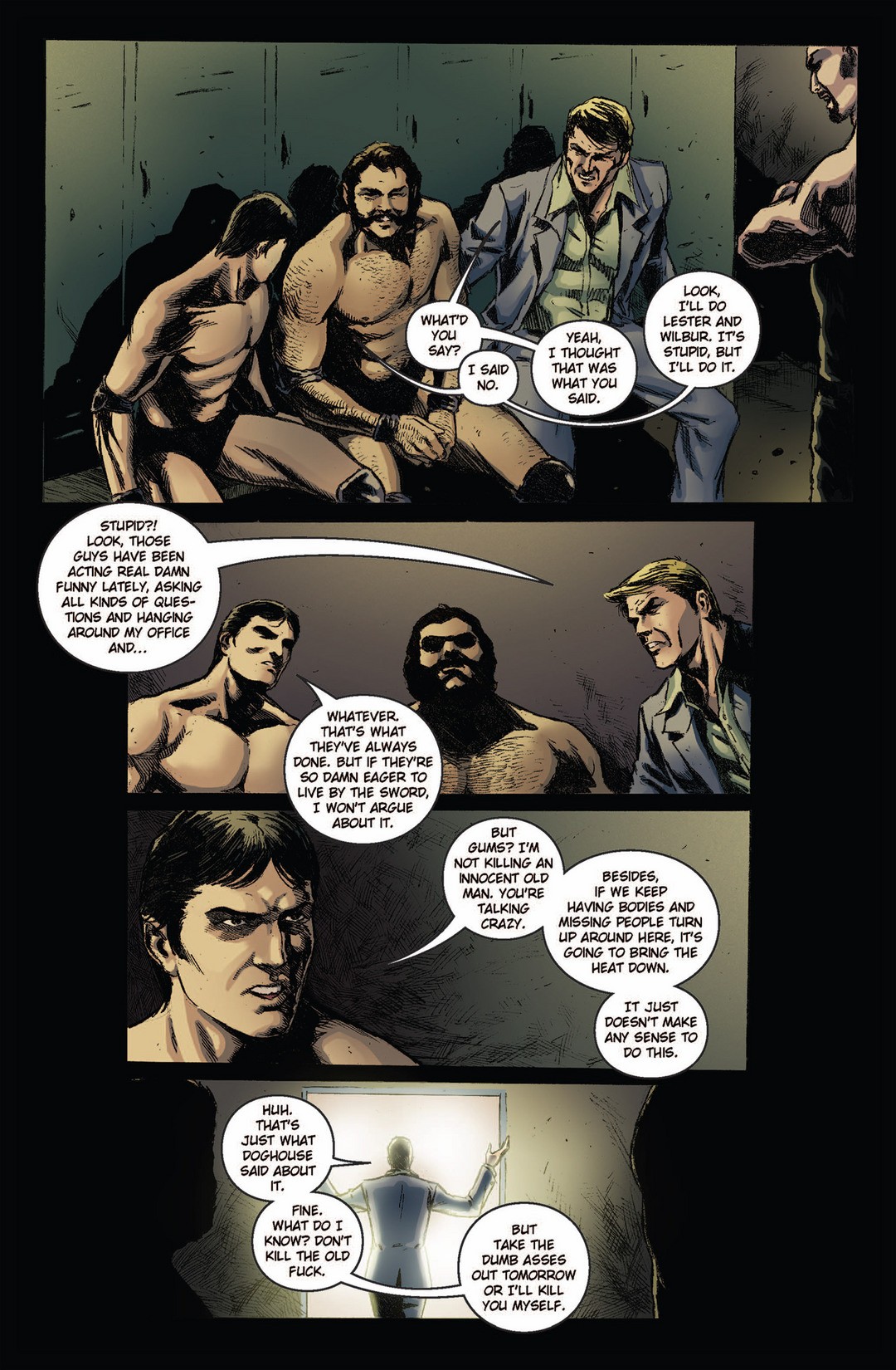 Read online Arcana Studios Presents Swerve comic -  Issue #5 - 9