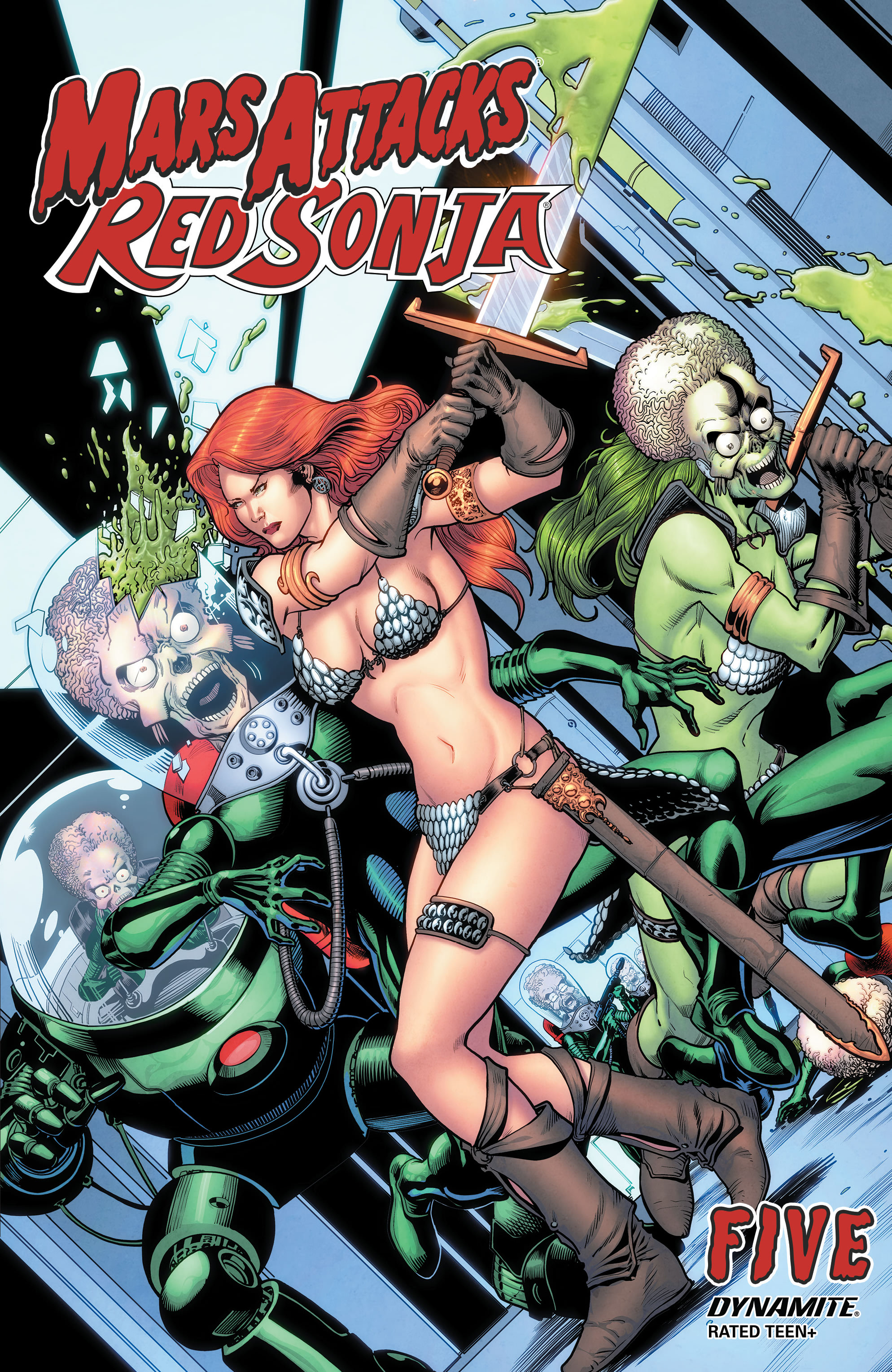 Read online Mars Attacks Red Sonja comic -  Issue #5 - 3