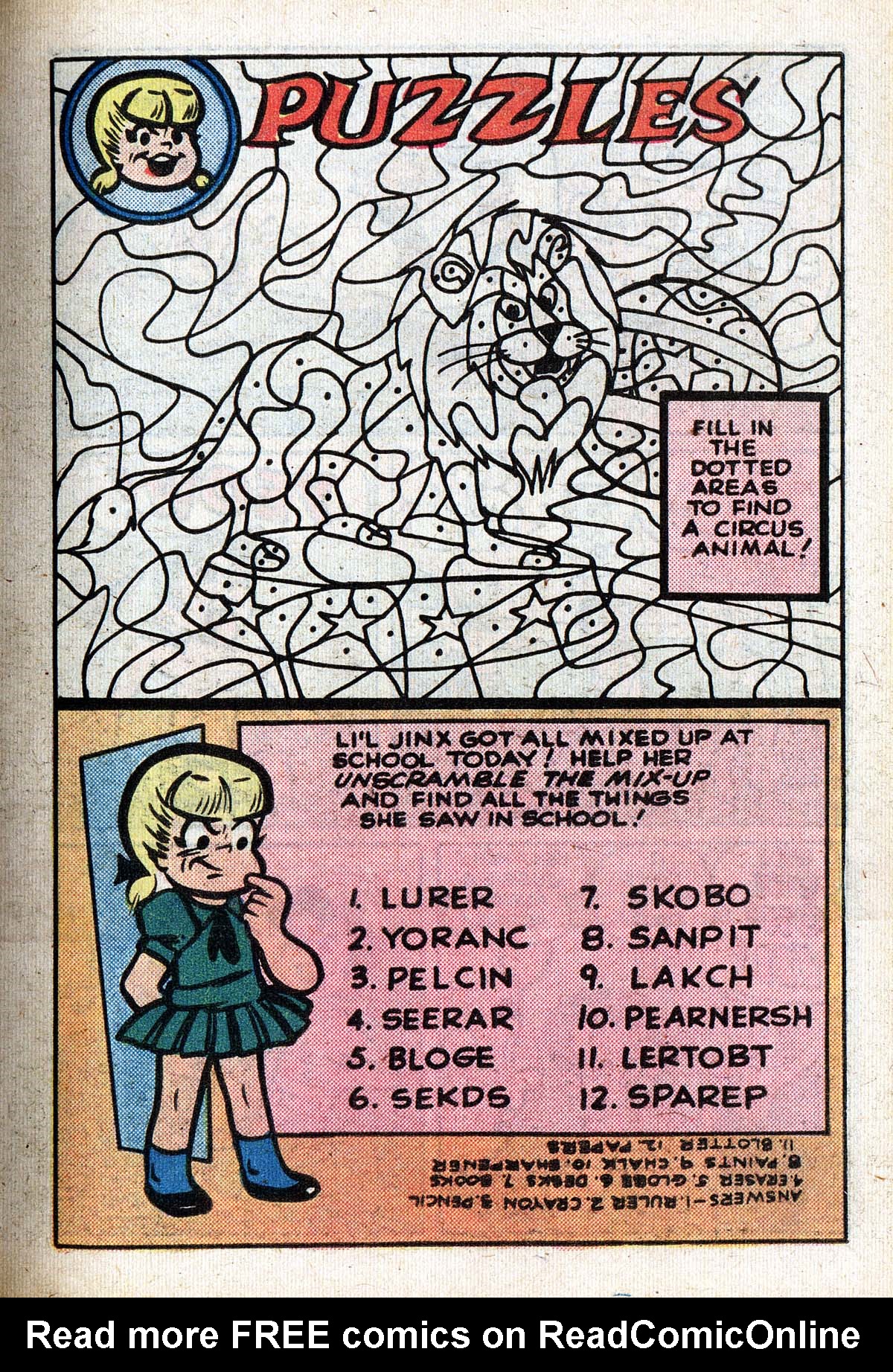 Read online Little Archie Comics Digest Magazine comic -  Issue #5 - 82