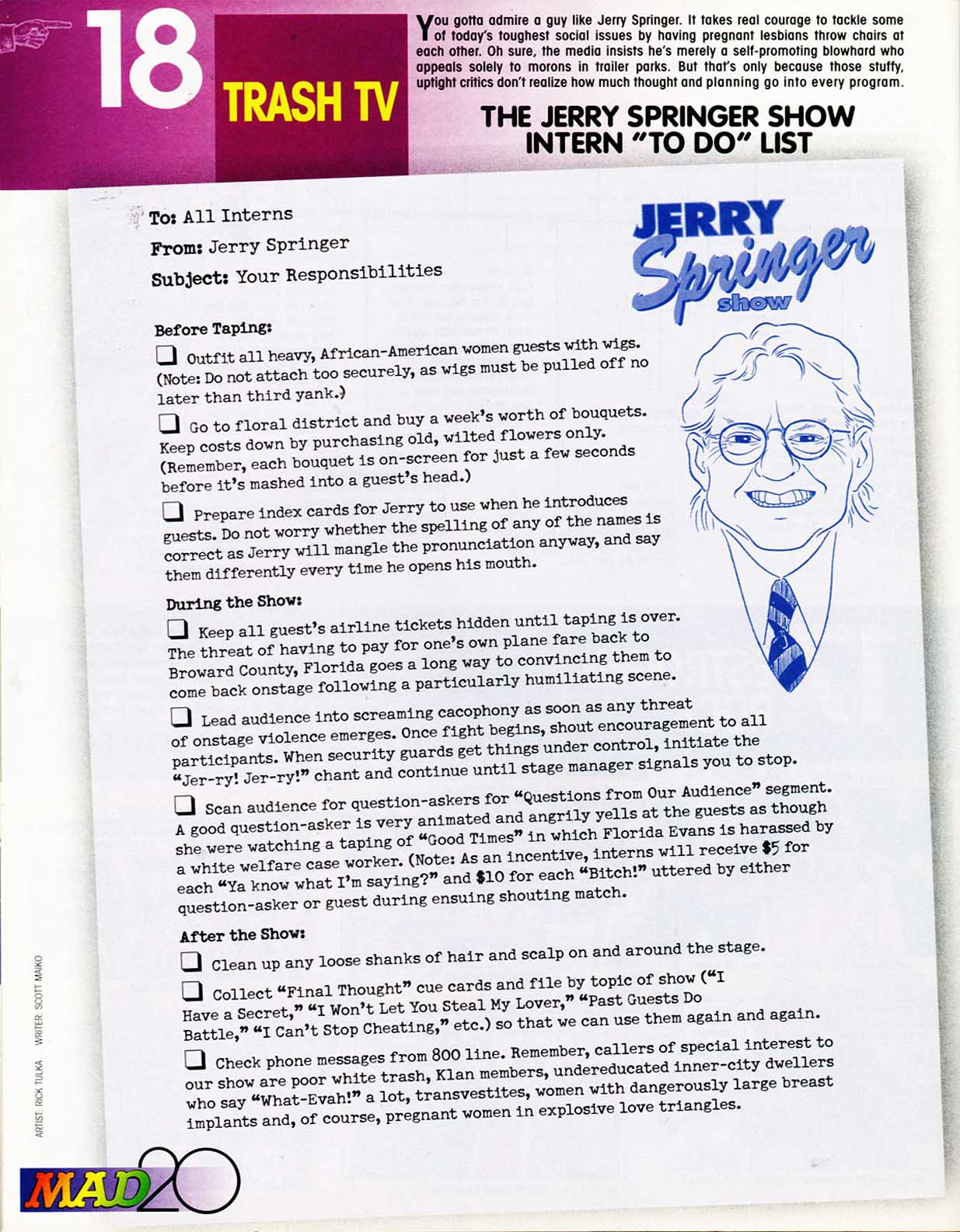 Read online MAD comic -  Issue #377 - 32