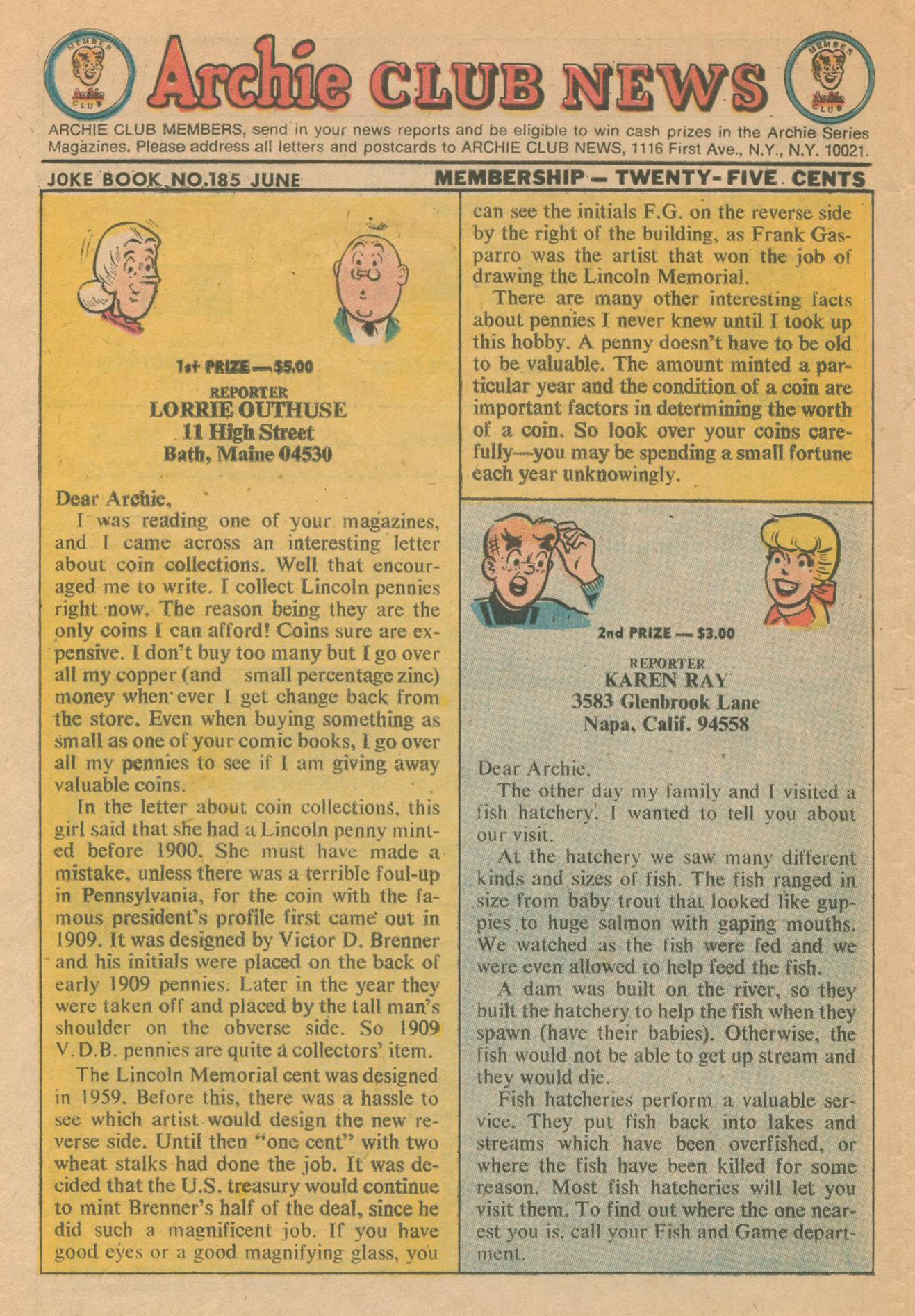 Read online Archie's Joke Book Magazine comic -  Issue #185 - 26