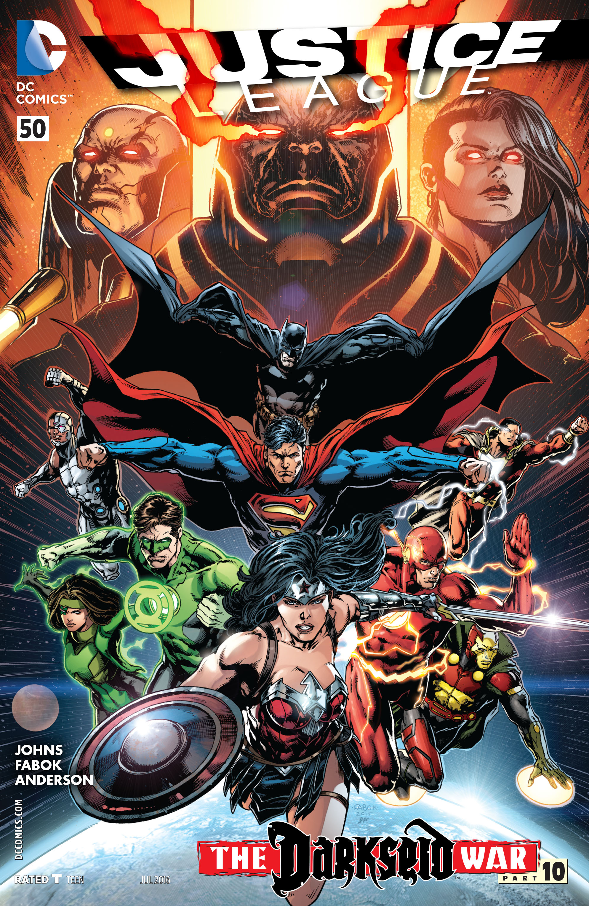 Read online Justice League (2011) comic -  Issue #50 - 1