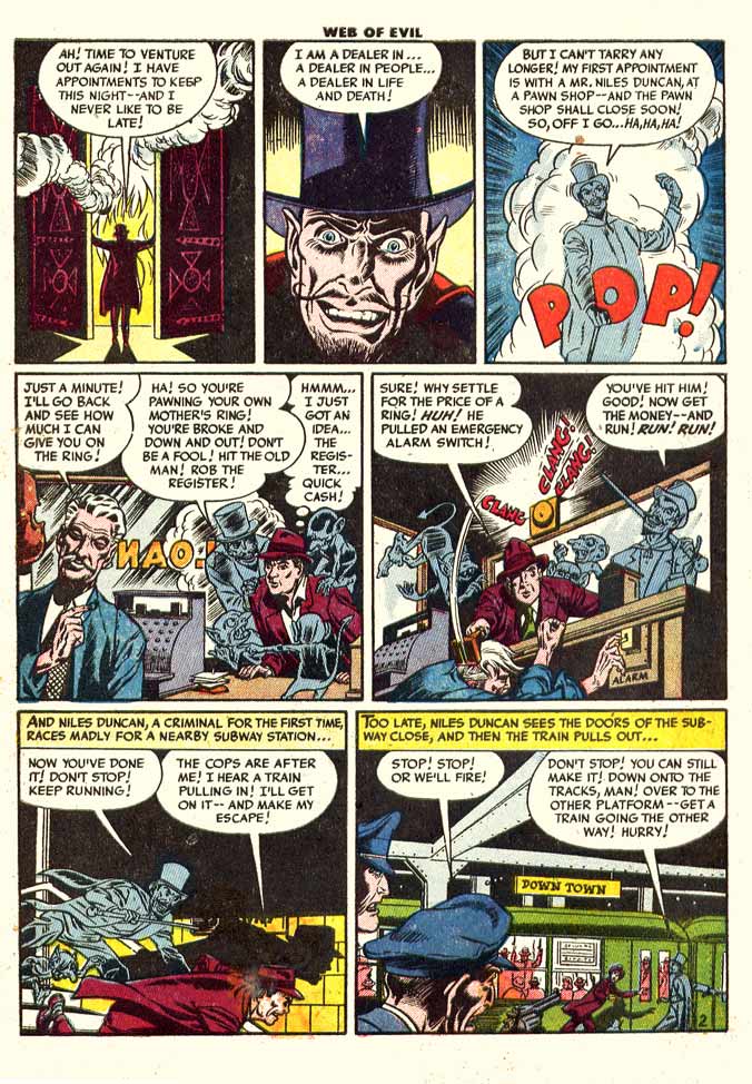 Read online Web of Evil comic -  Issue #9 - 4