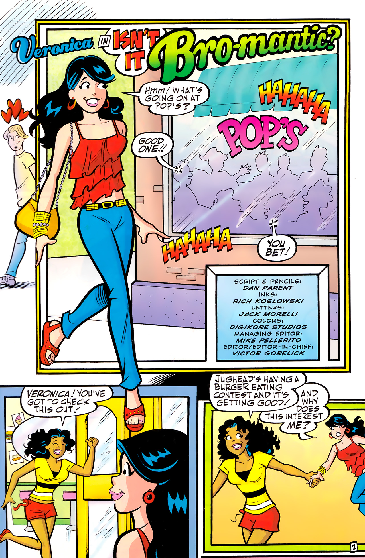 Read online Veronica comic -  Issue #202 - 3