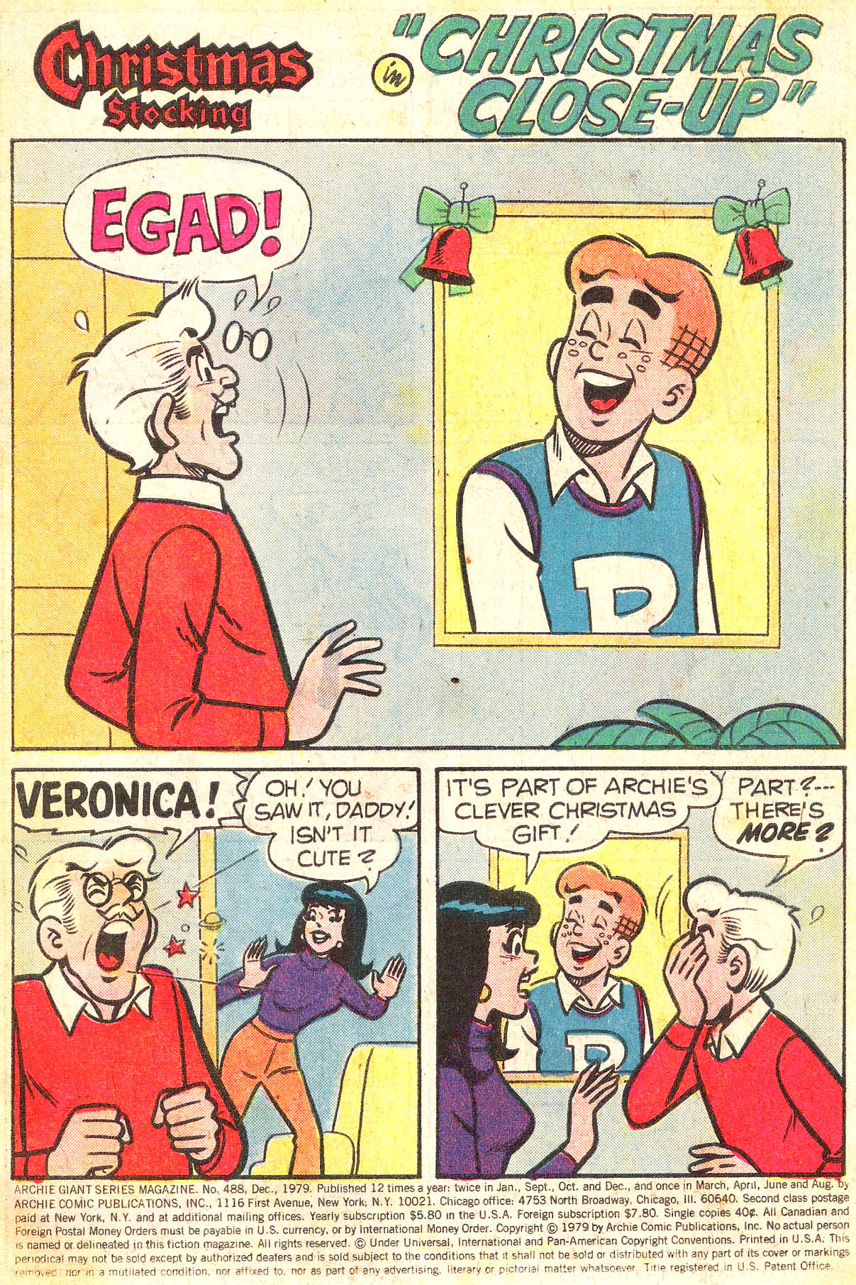 Read online Archie Giant Series Magazine comic -  Issue #488 - 3