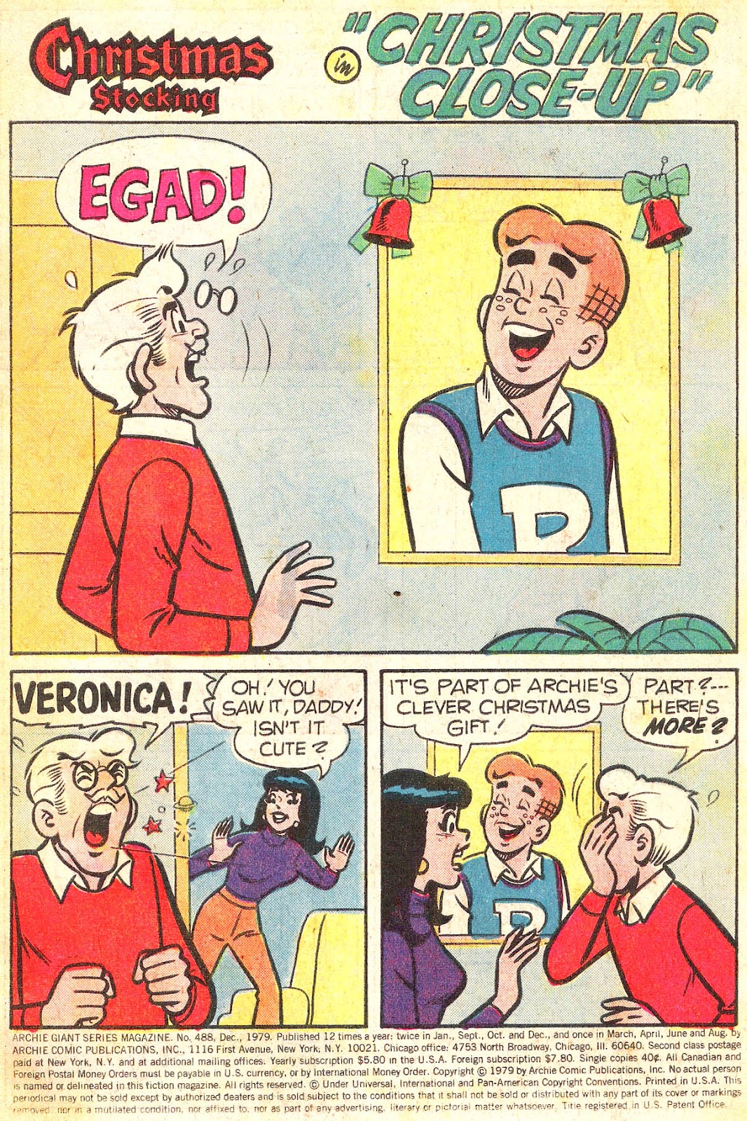 Archie Giant Series Magazine 488 Page 3