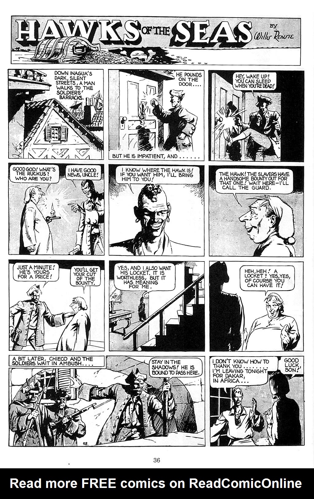 Read online Will Eisner's Hawks of the Seas comic -  Issue # TPB - 37