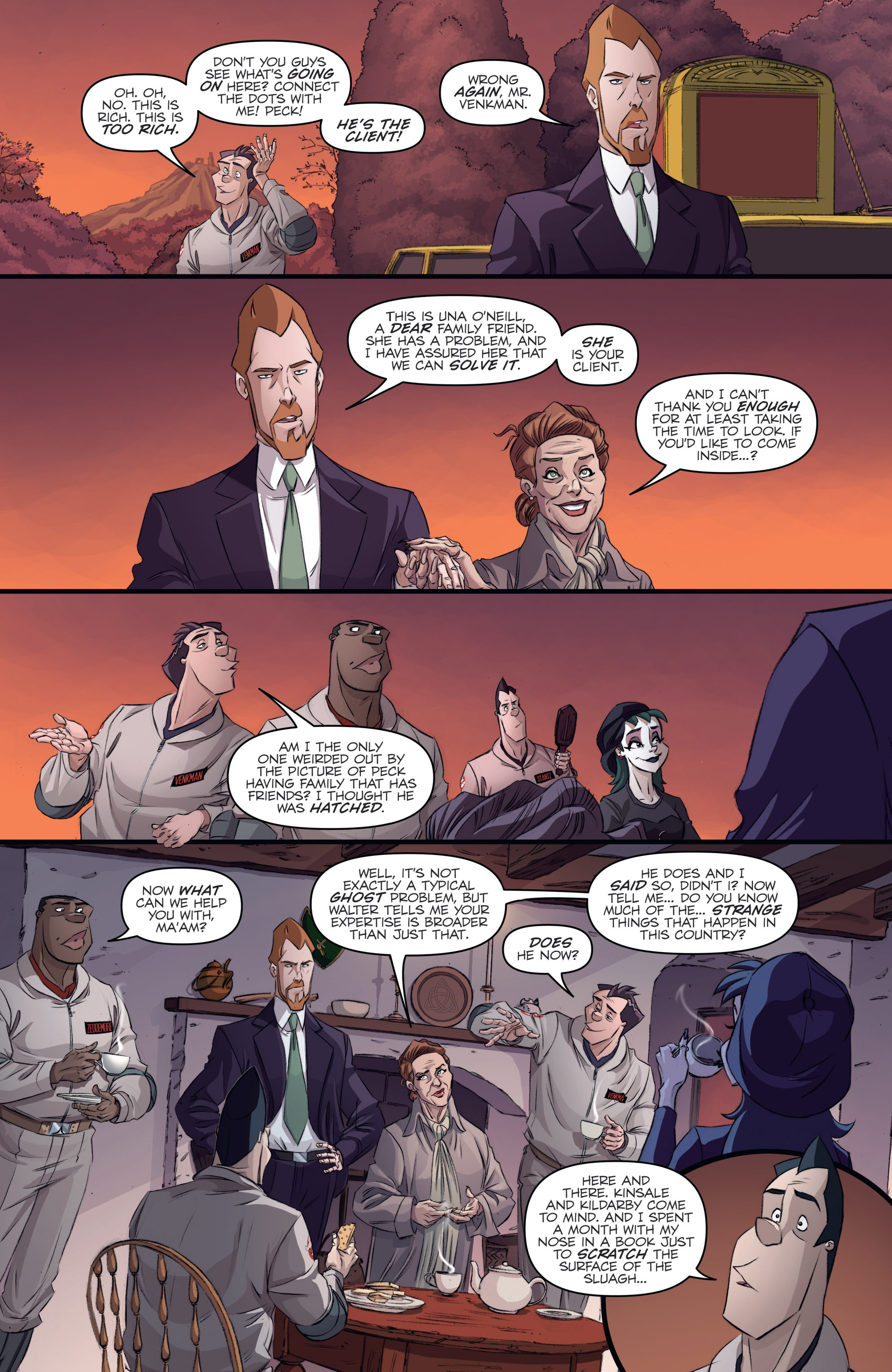 Read online Ghostbusters: International comic -  Issue #7 - 8