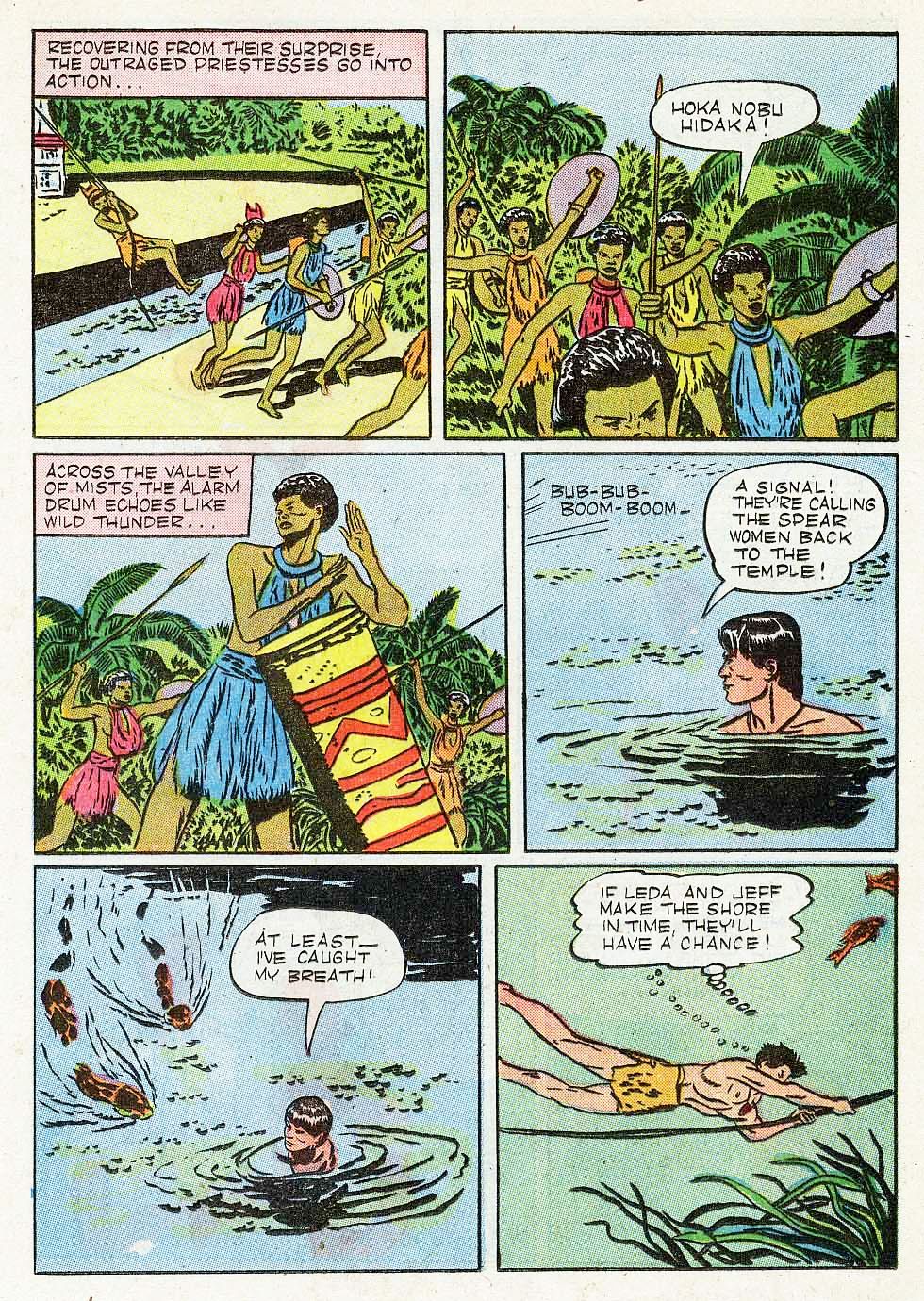 Read online Tarzan (1948) comic -  Issue #18 - 21