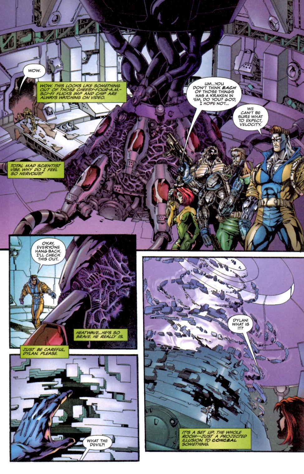 Read online Cyberforce (1993) comic -  Issue #23 - 7