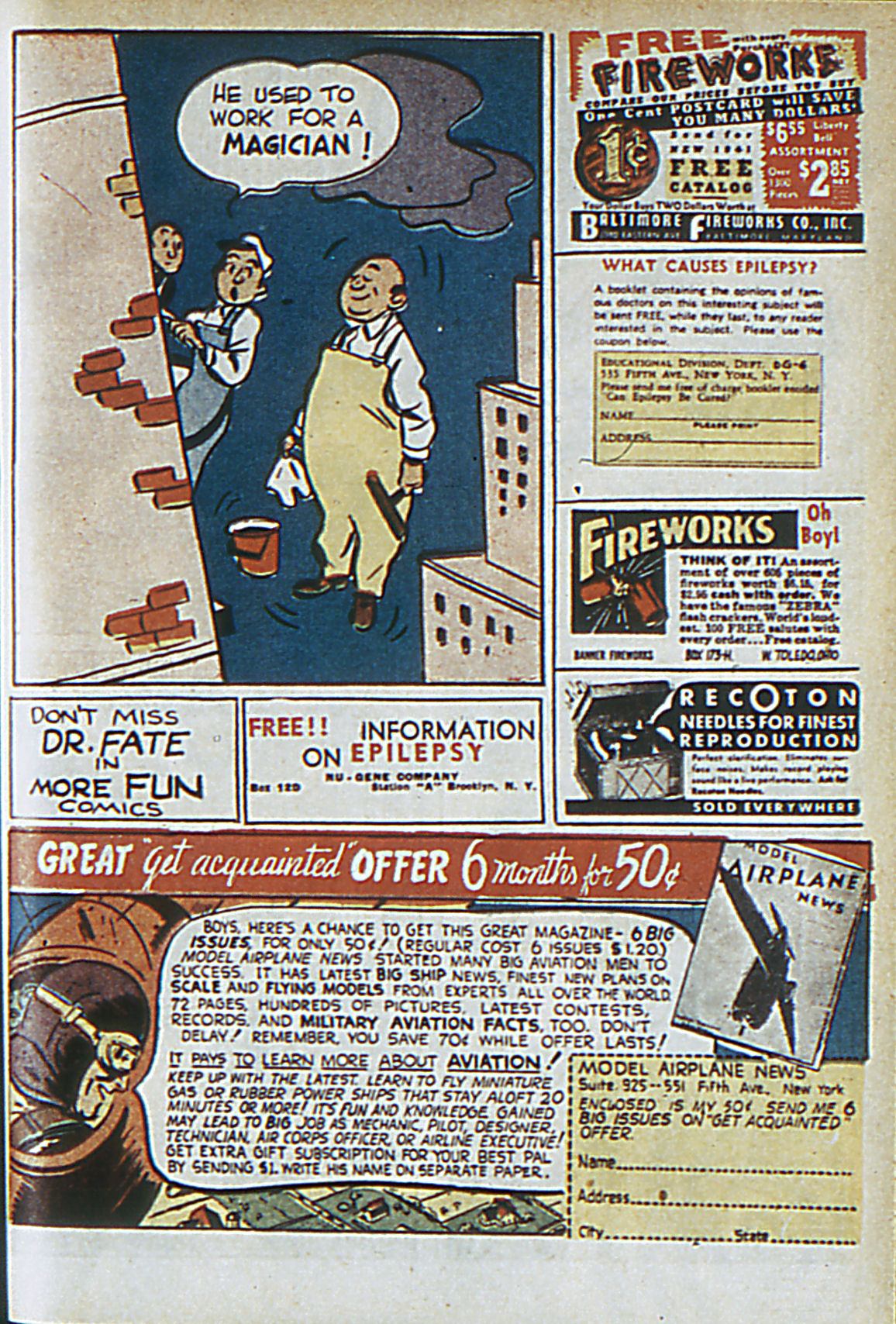 Read online Adventure Comics (1938) comic -  Issue #63 - 48
