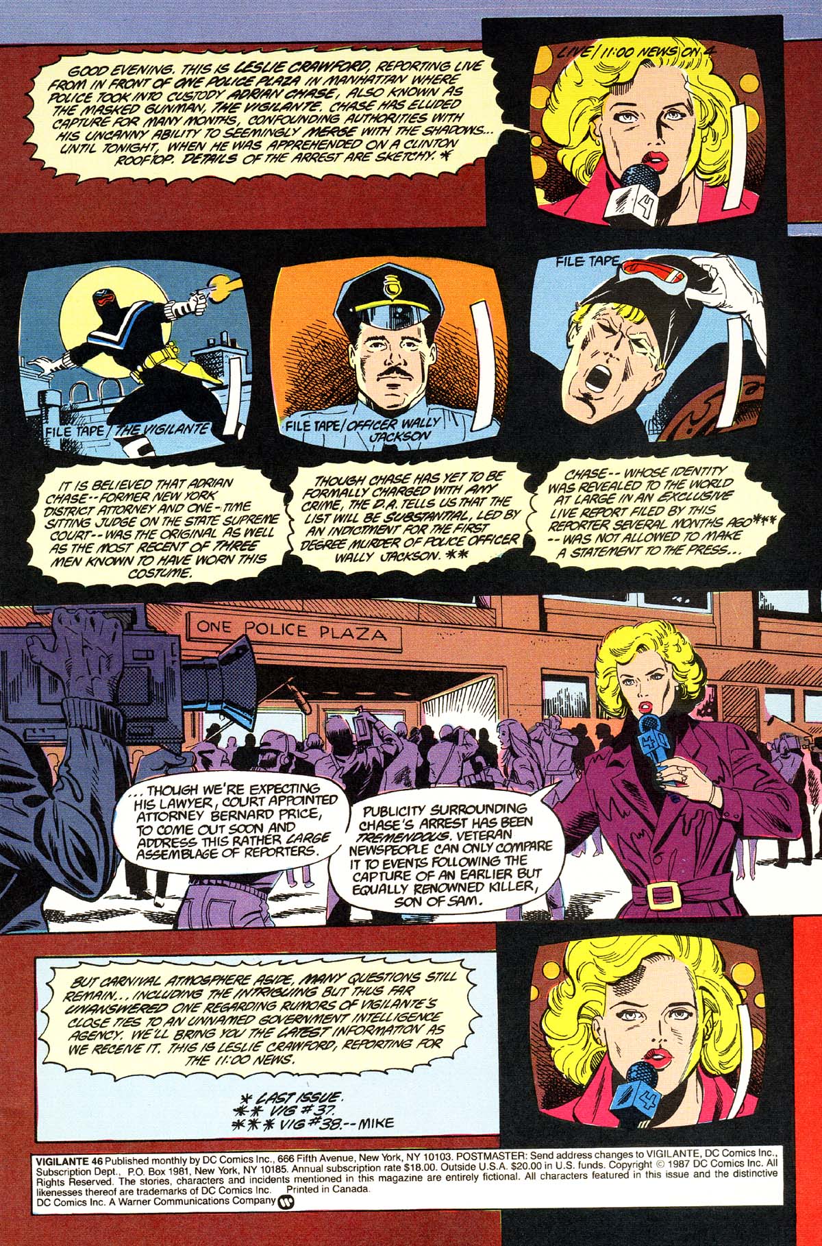 Read online Vigilante (1983) comic -  Issue #46 - 3