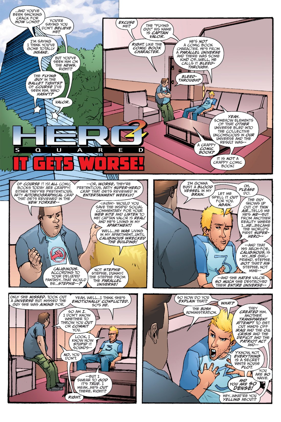Read online Hero Squared (2006) comic -  Issue #1 - 2