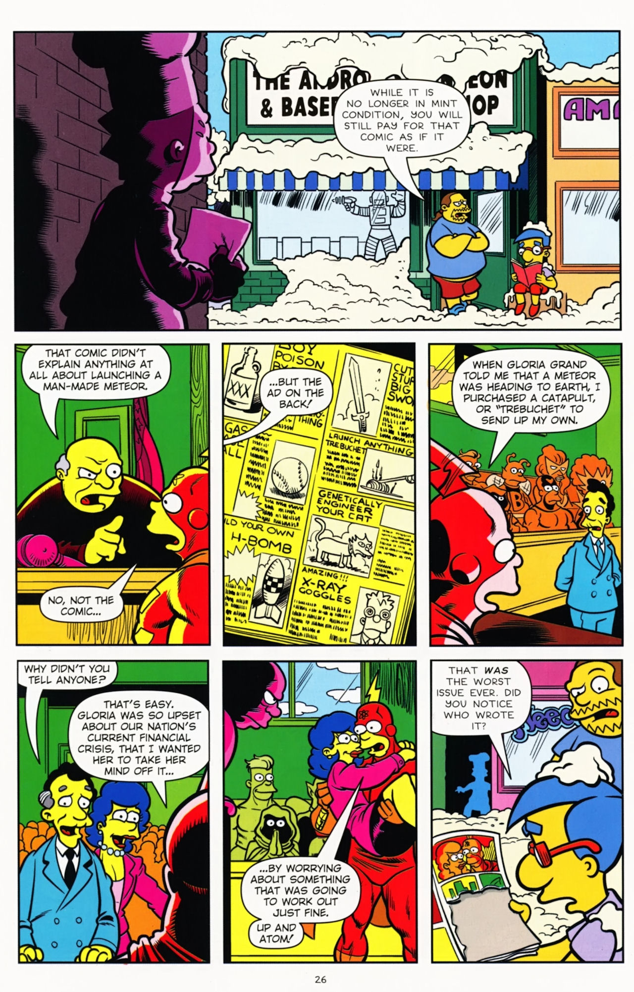 Read online Bongo Comics Presents Simpsons Super Spectacular comic -  Issue #13 - 28