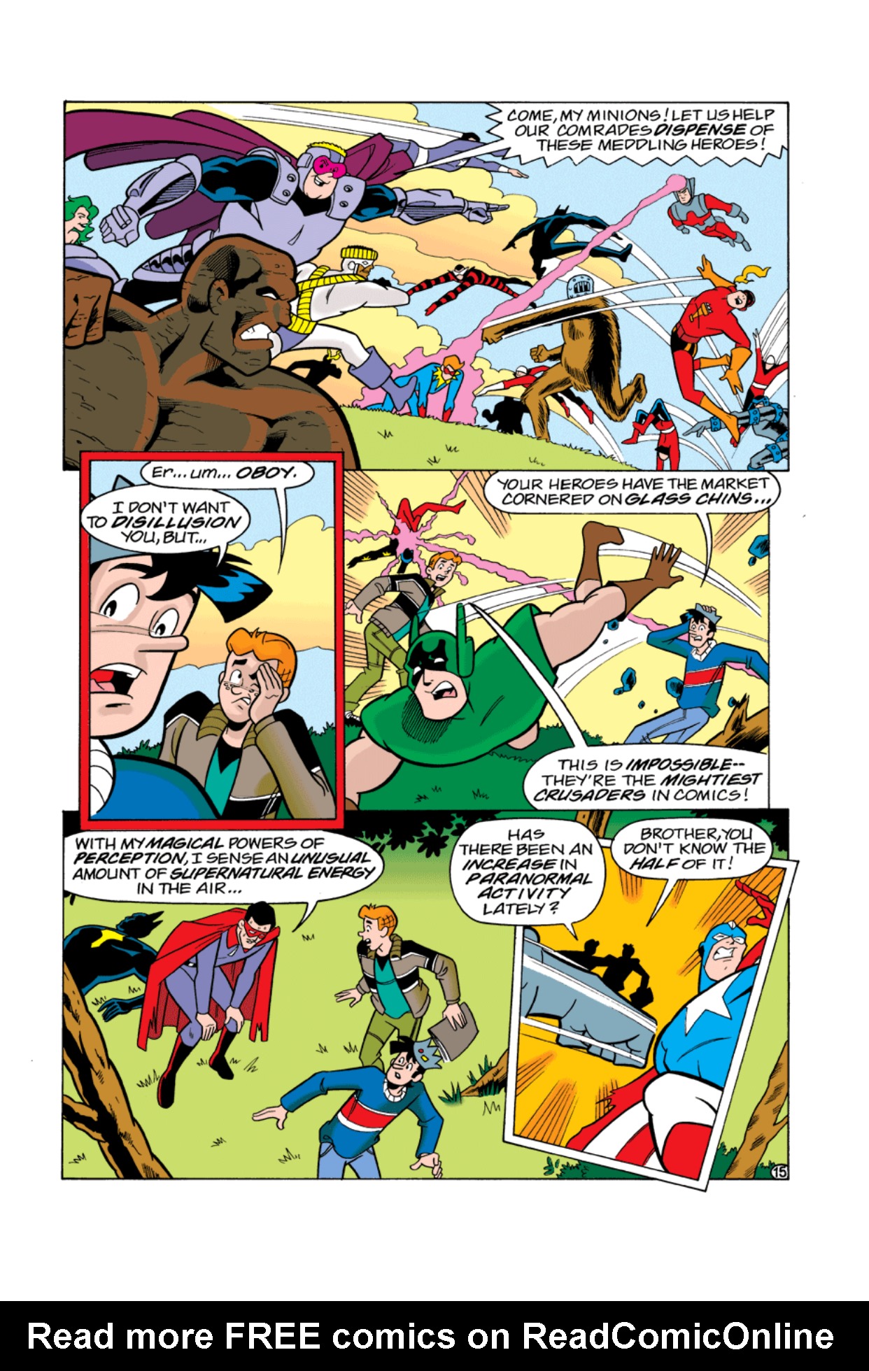 Read online Archie's Weird Mysteries comic -  Issue #3 - 16