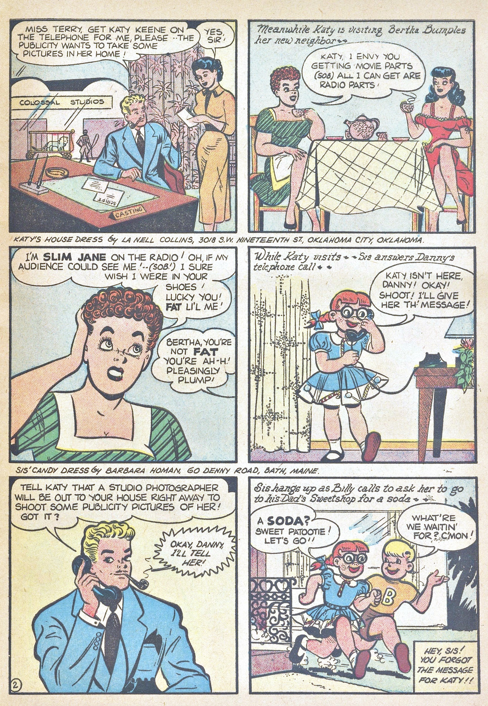 Read online Katy Keene (1949) comic -  Issue #14 - 29