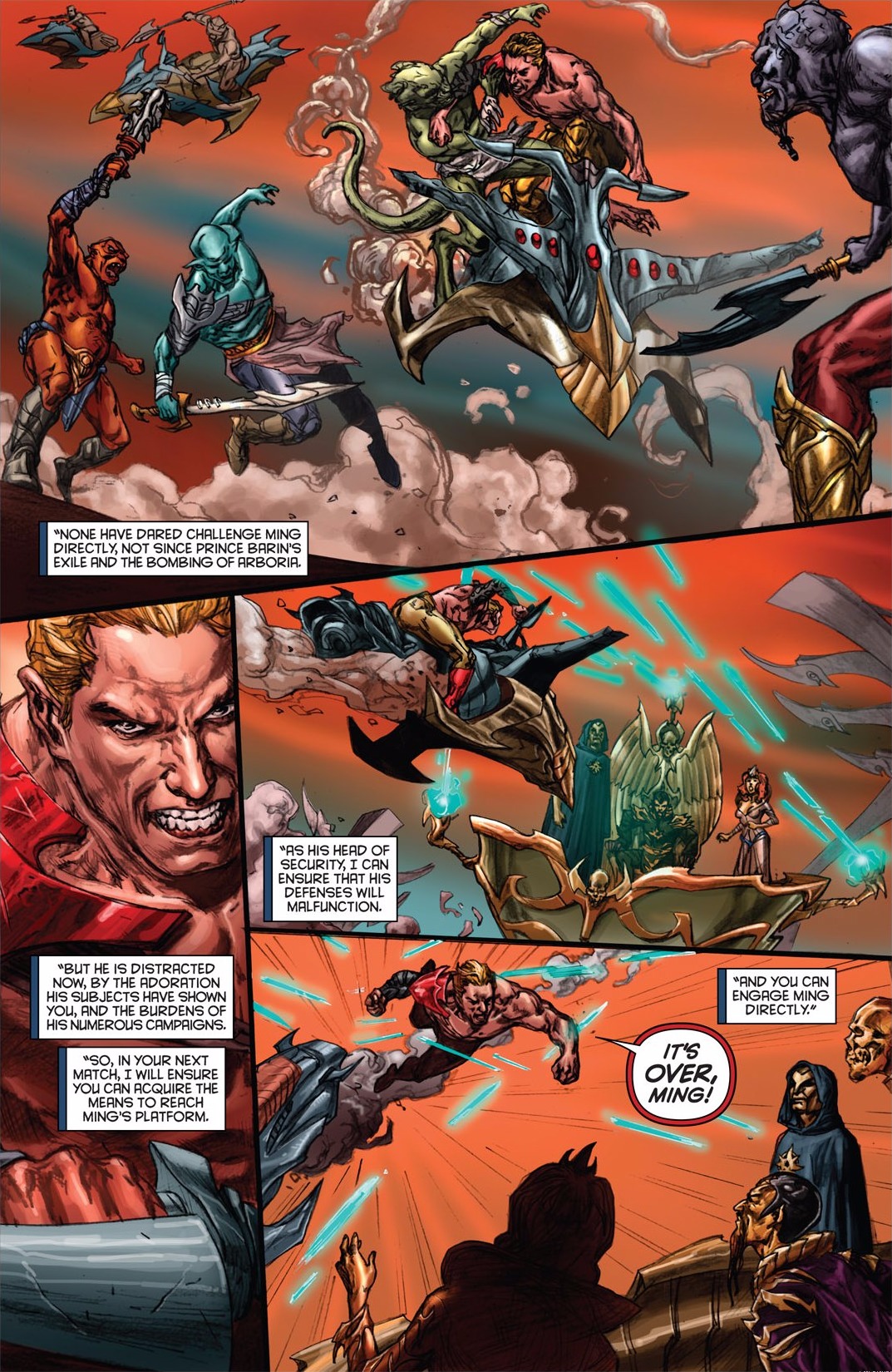 Read online Flash Gordon: Zeitgeist comic -  Issue # TPB - 52
