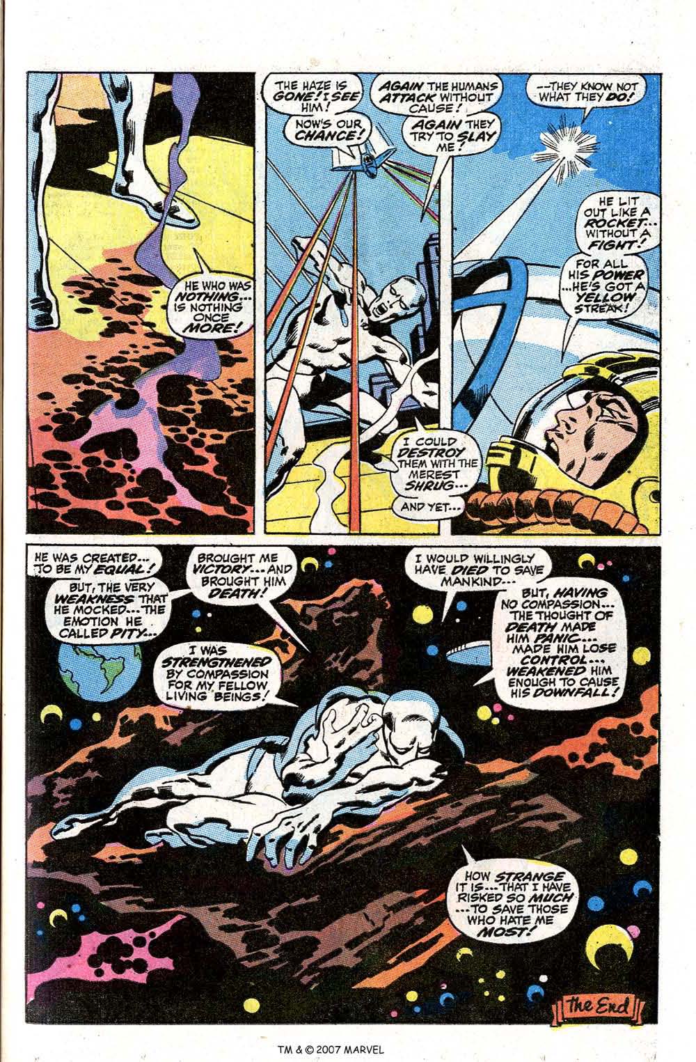 Read online Silver Surfer (1968) comic -  Issue #7 - 49