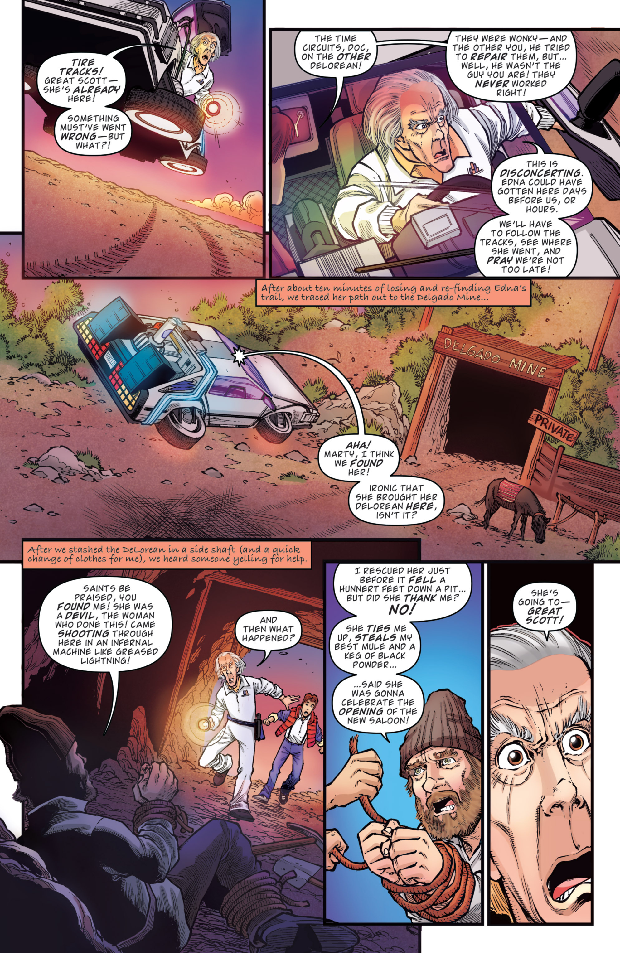 Read online Back to the Future: Citizen Brown comic -  Issue #5 - 15