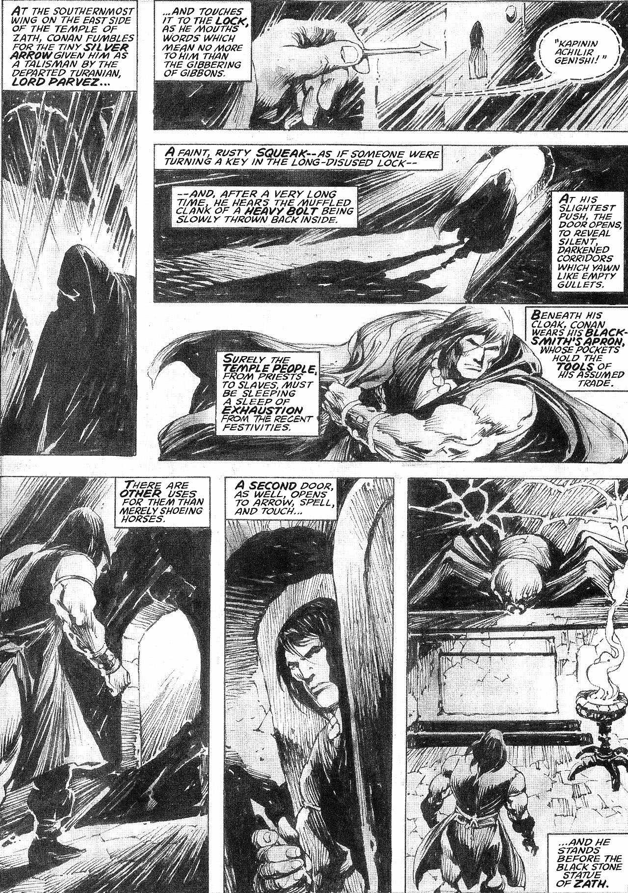 Read online The Savage Sword Of Conan comic -  Issue #210 - 14