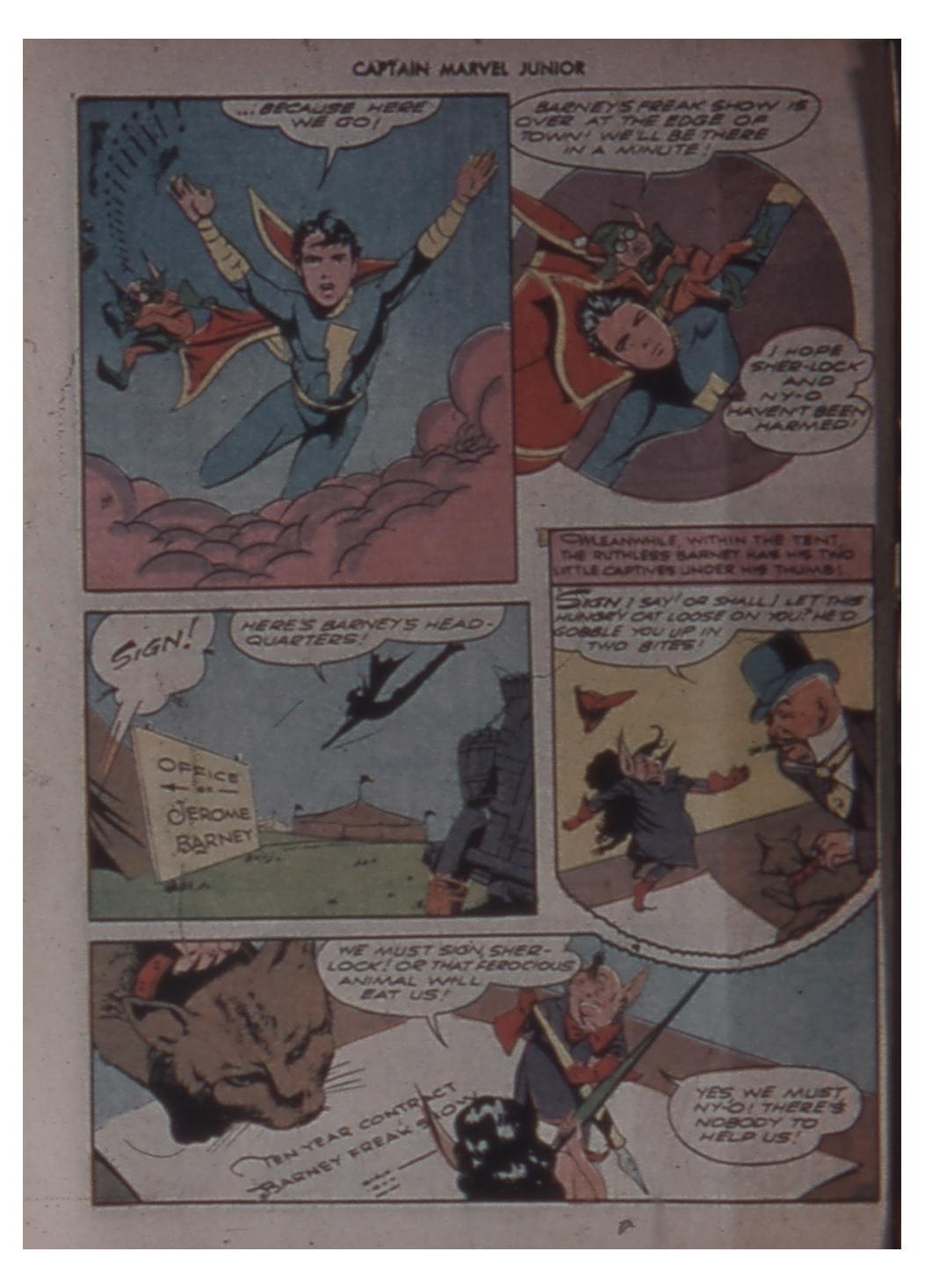 Read online Captain Marvel, Jr. comic -  Issue #11 - 8