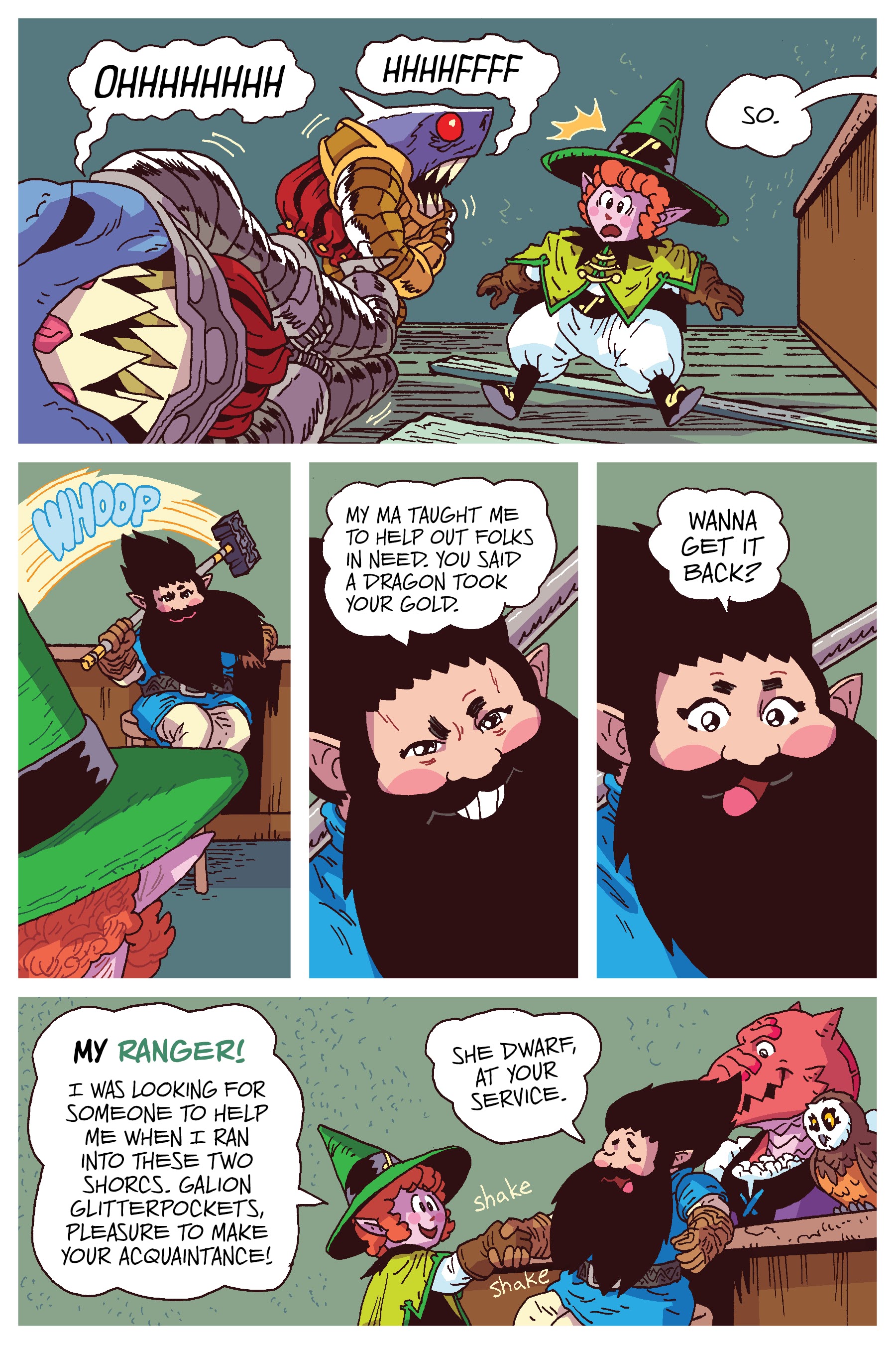 Read online The Savage Beard of She Dwarf comic -  Issue # TPB (Part 1) - 17