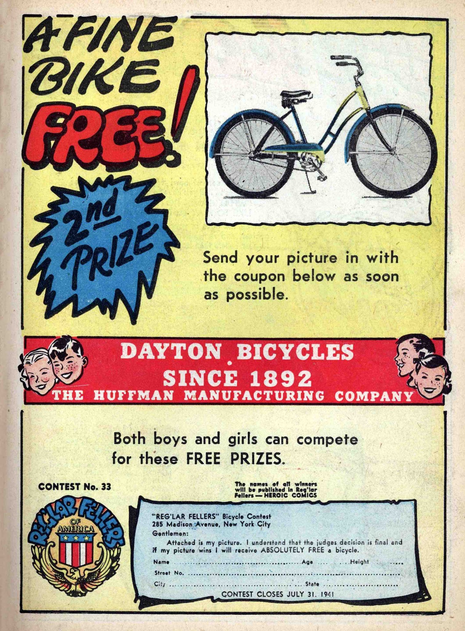 Read online Reg'lar Fellers Heroic Comics comic -  Issue #7 - 37