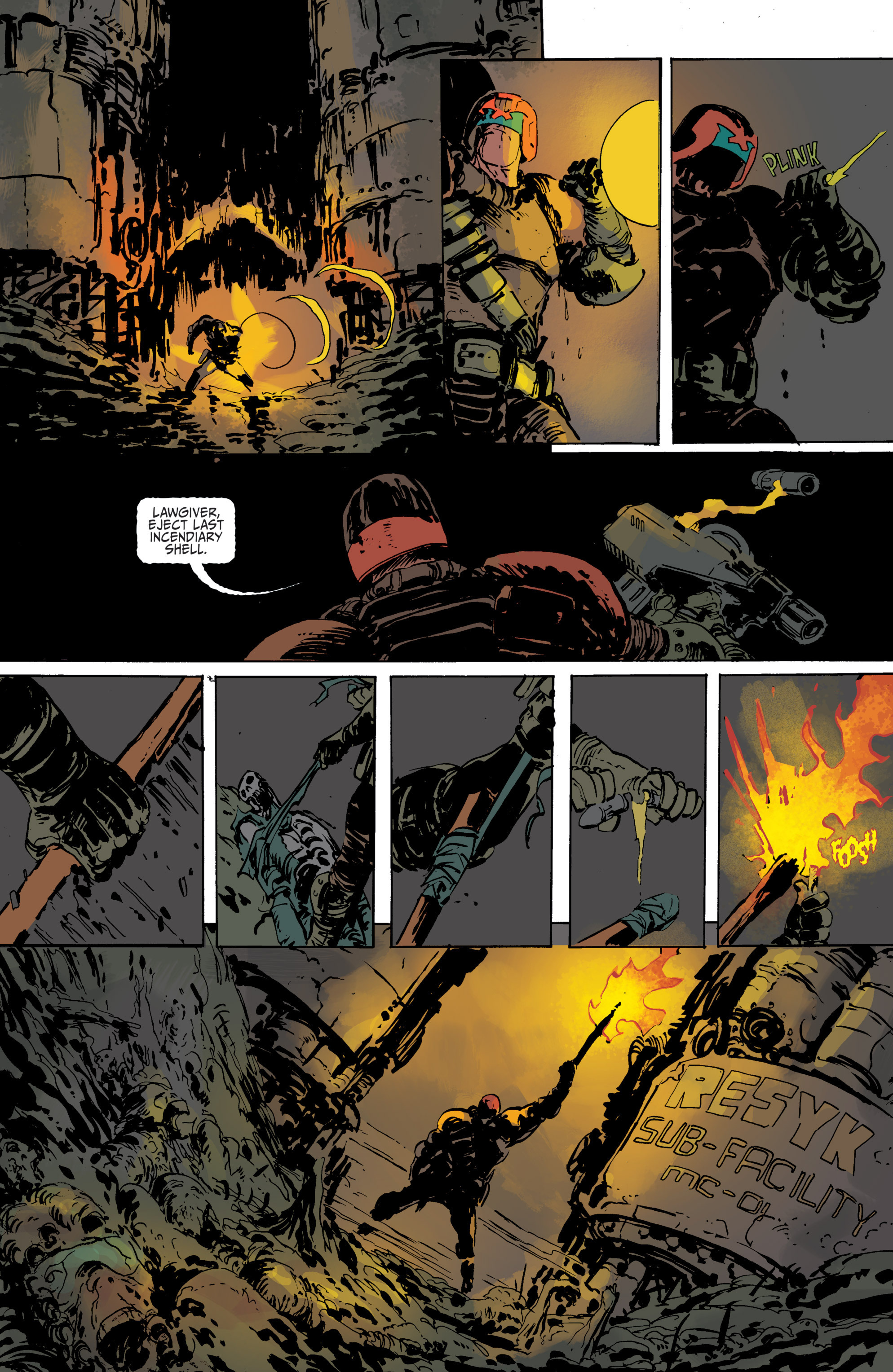 Read online Judge Dredd (2015) comic -  Issue #4 - 12