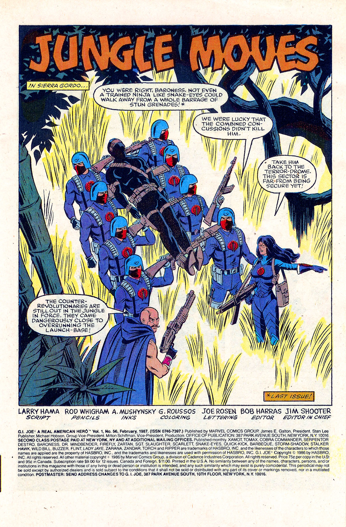 Read online G.I. Joe: A Real American Hero comic -  Issue #56 - 2