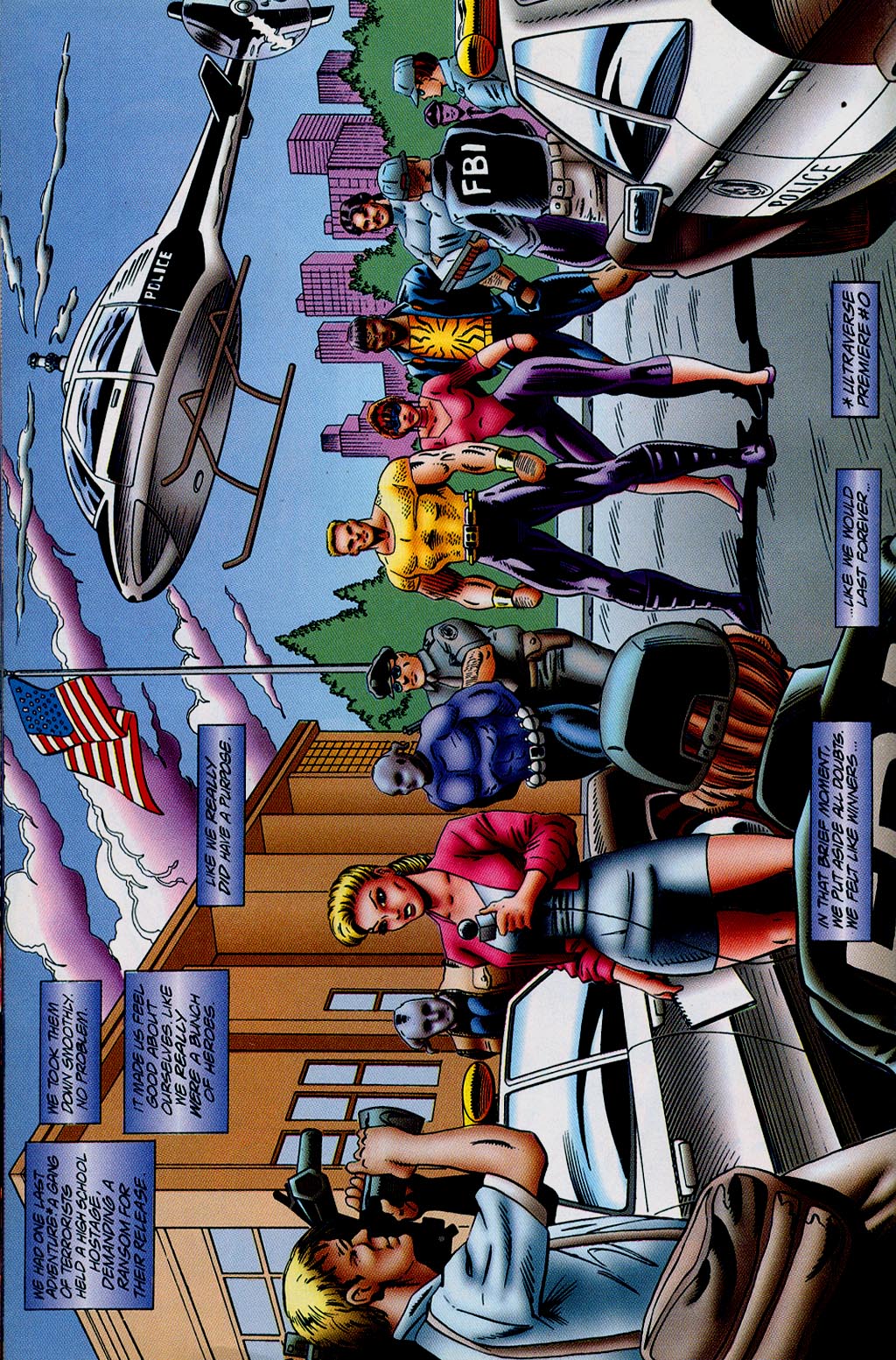 Read online Ultraverse Year Zero: Death of the Squad comic -  Issue #4 - 12