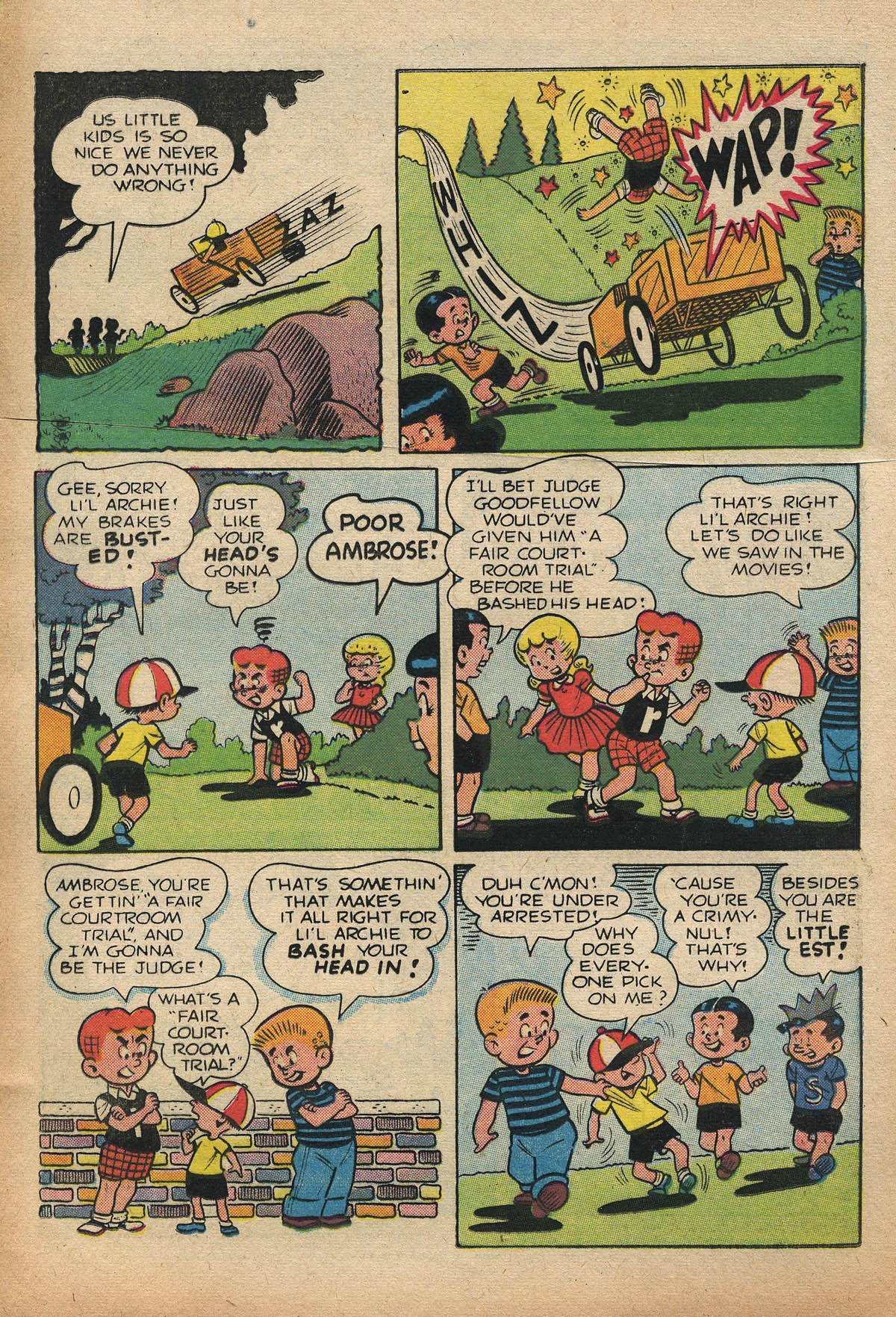 Read online Little Archie (1956) comic -  Issue #4 - 4