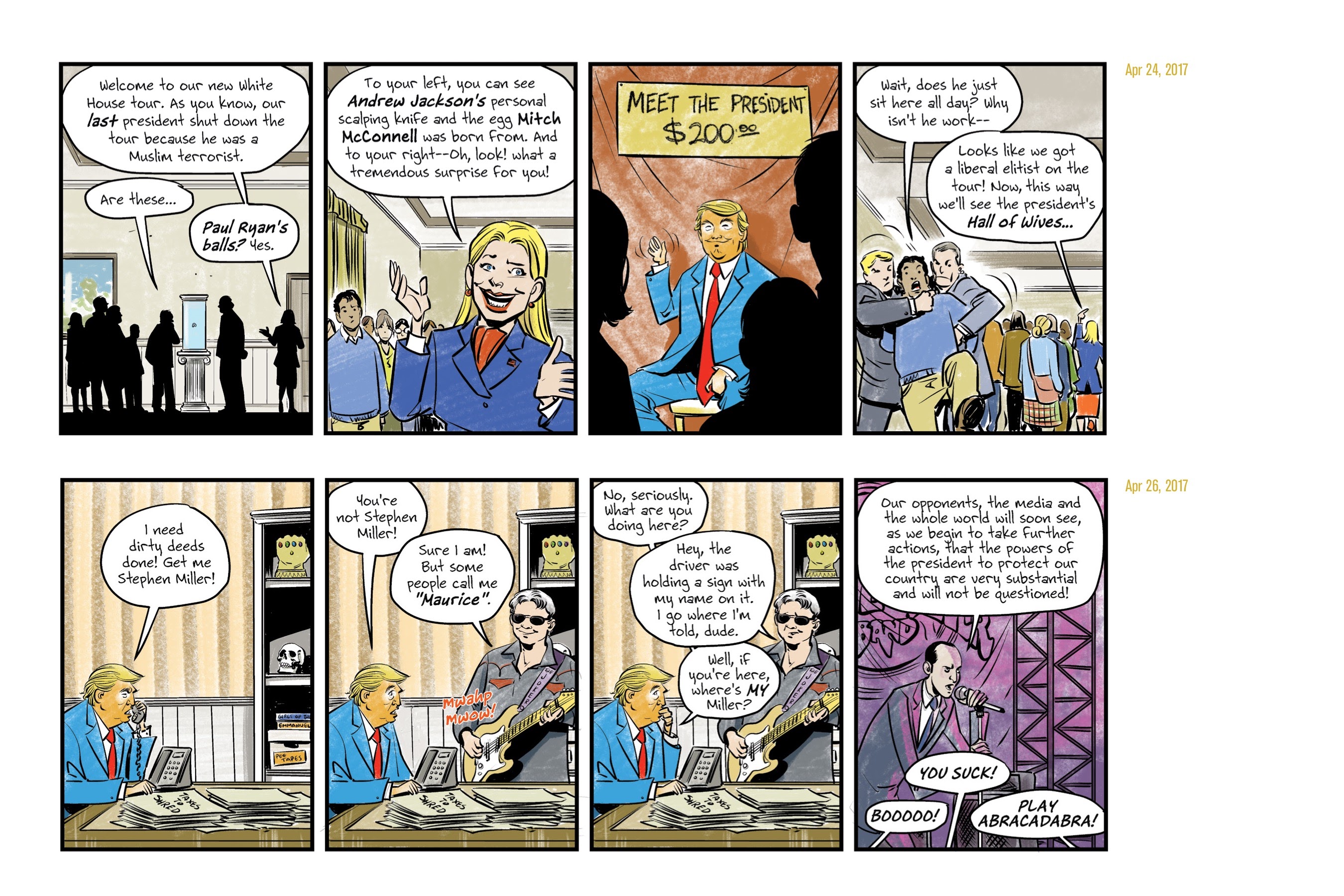 Read online Lil' Donnie: Executive Privilege comic -  Issue # TPB - 27