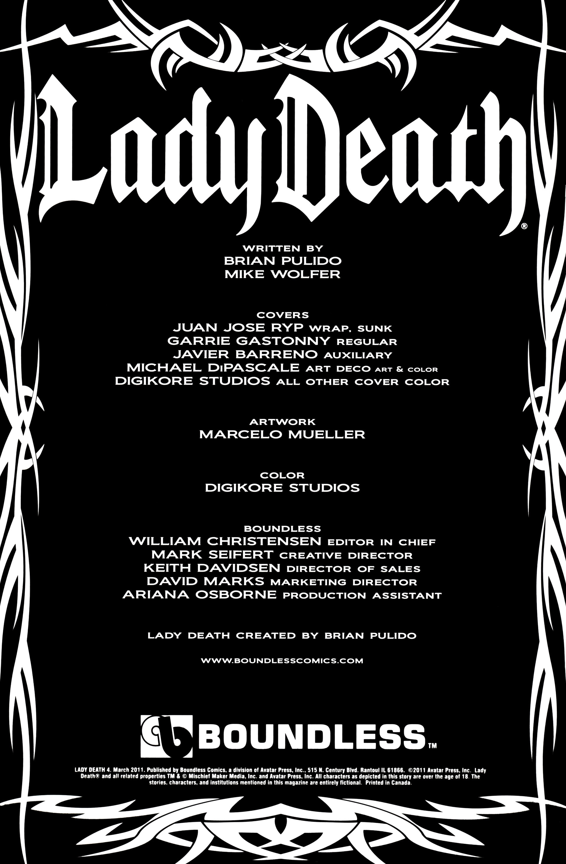 Read online Lady Death (2010) comic -  Issue #4 - 4