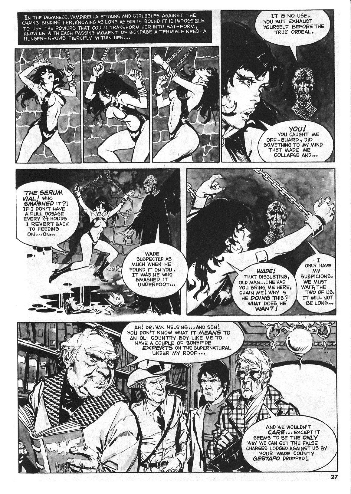 Read online Vampirella (1969) comic -  Issue #46 - 27