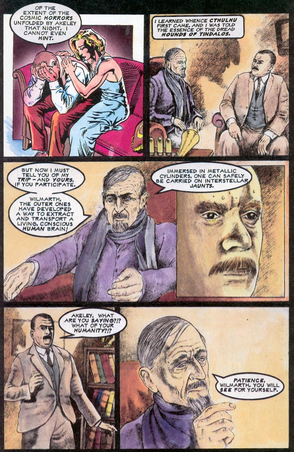 Read online H. P. Lovecraft's Cthulhu comic -  Issue #1 - 21