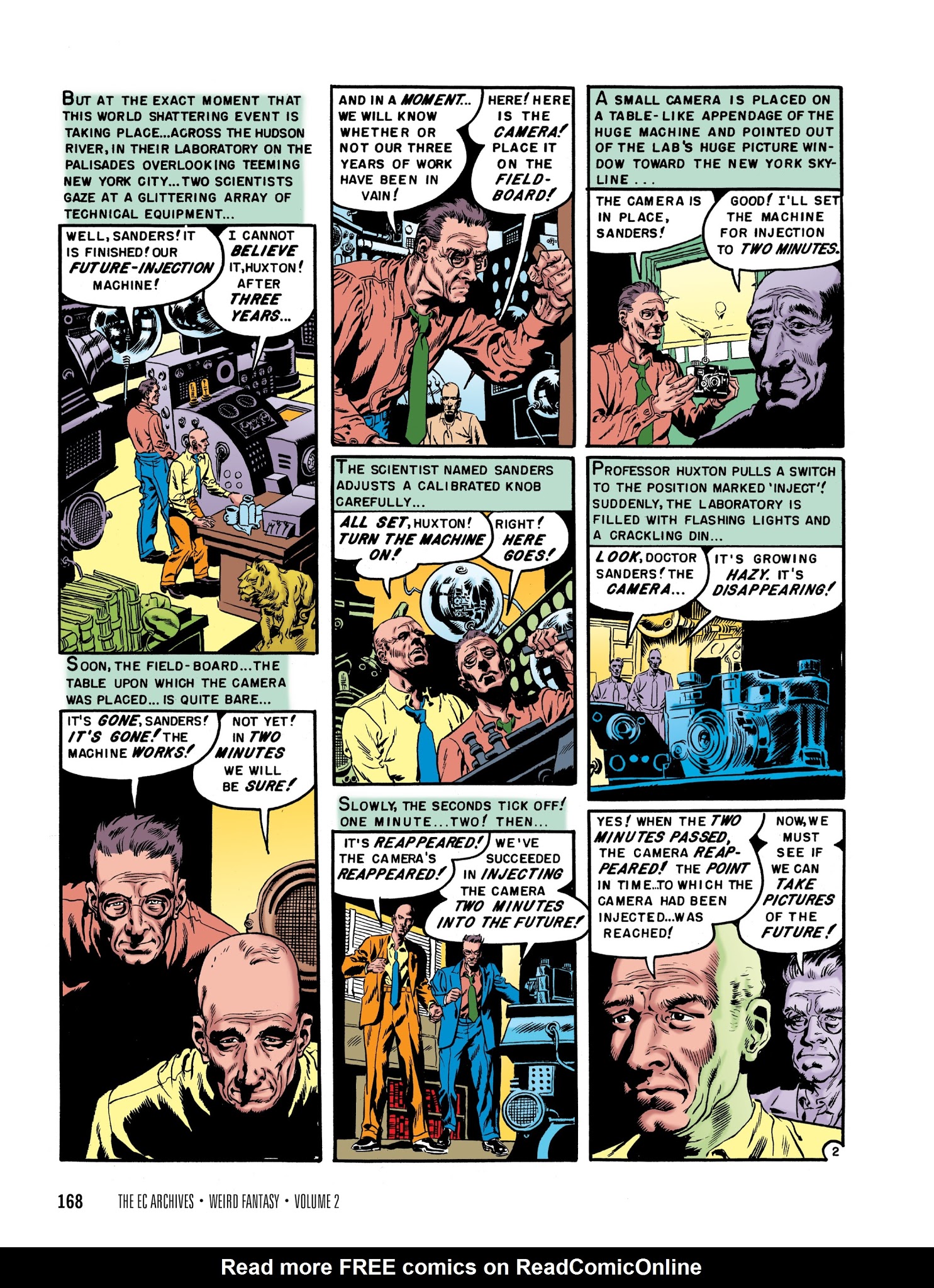 Read online The EC Archives: Weird Fantasy comic -  Issue # TPB 2 - 170